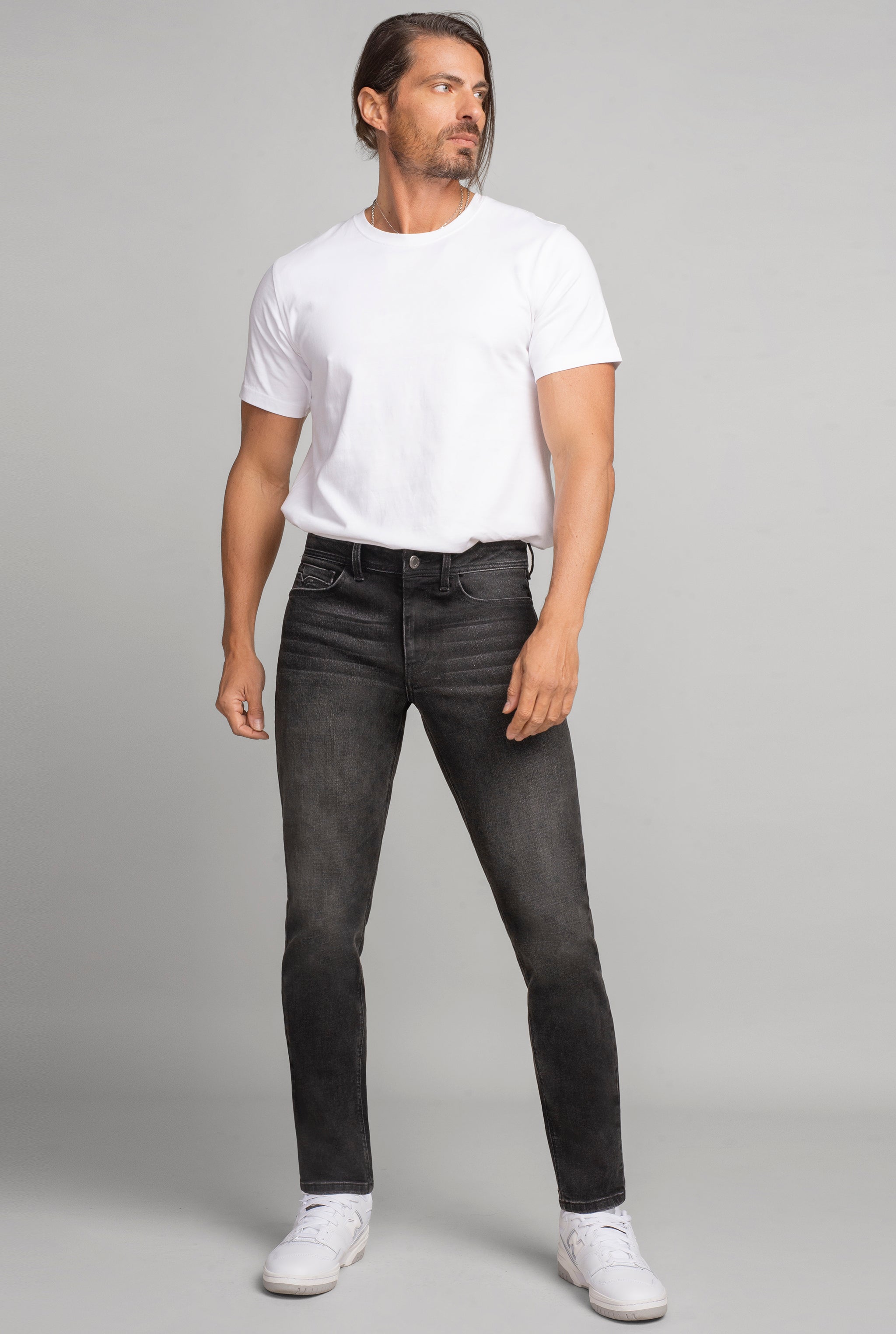 JEANS SKINNY GRIS 7043GRIS