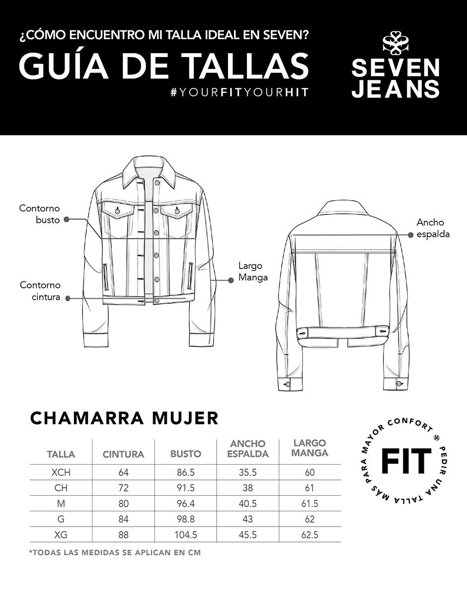 CHAMARRA DE MEZCLILLA URBAN AZUL OSCURO 4192STOB