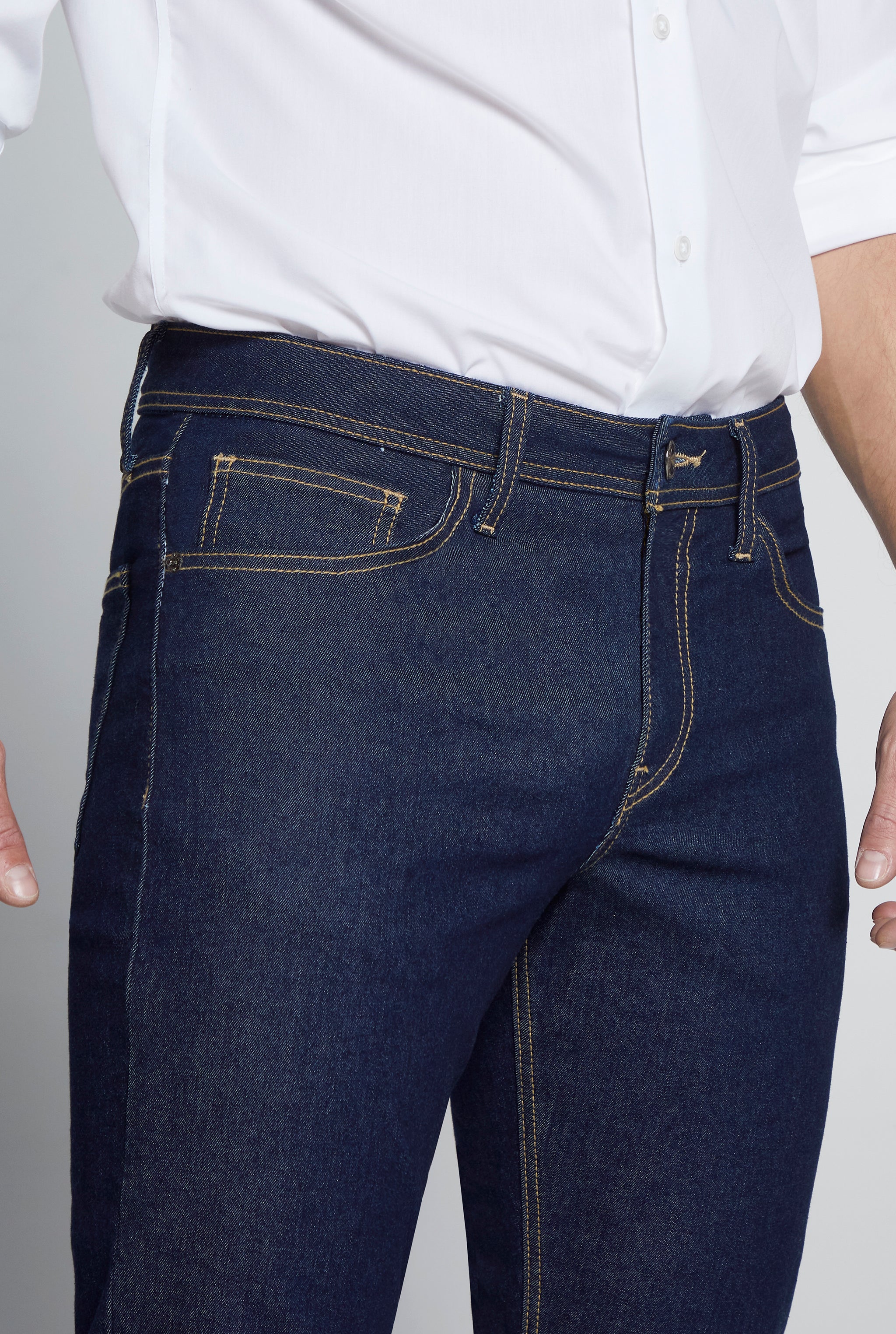 JEANS RECTO TIRO REGULAR DENIM BASICS 7085INDI