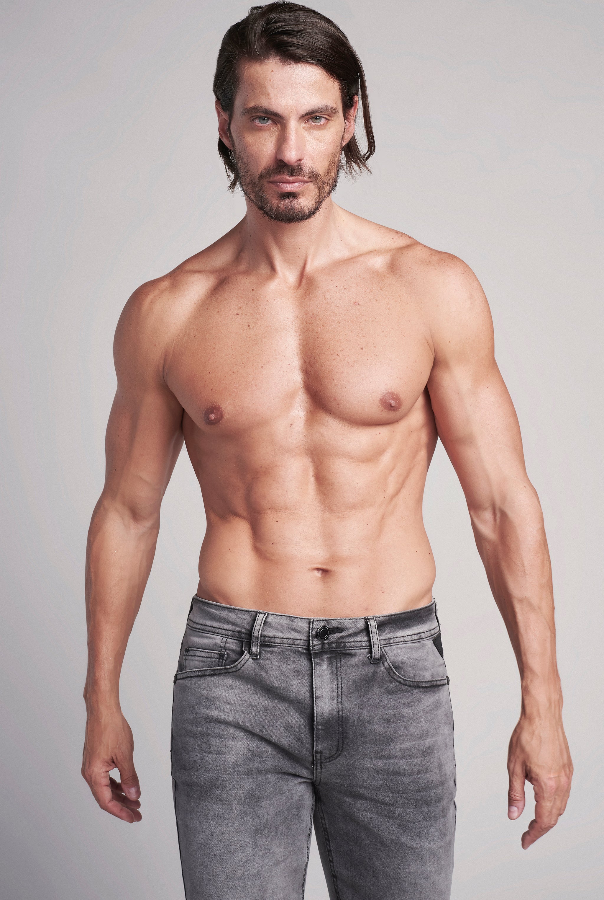 JEANS SKINNY GRIS 7043GRIS