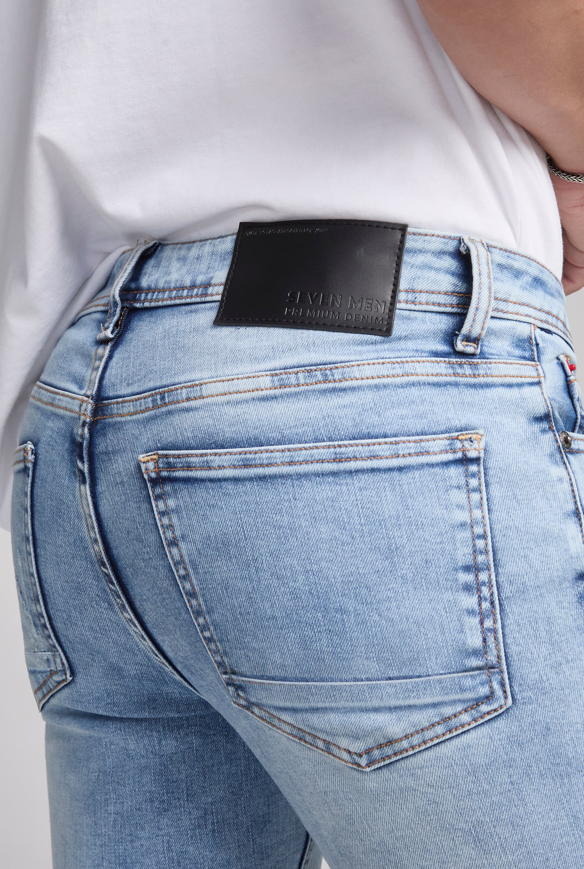 JEANS PARA HOMBRE CORTE SÚPER SKINNY COLOR ACID WASH 7044ACWA