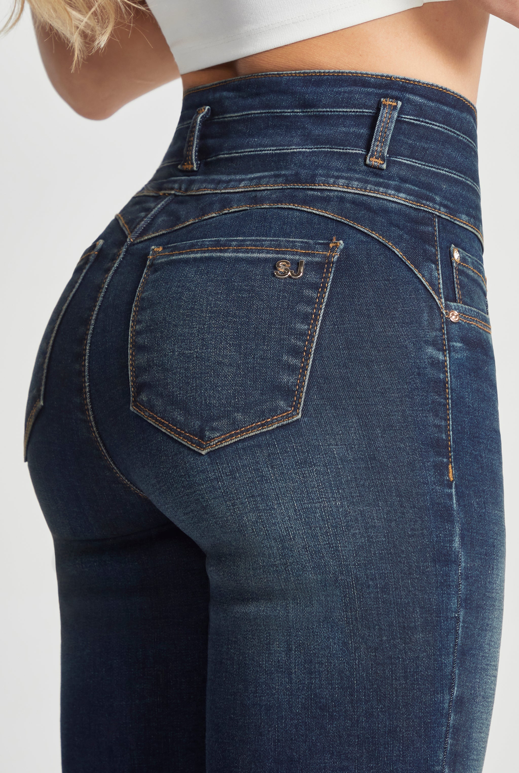 JEANS SKINNY CINTURA ALTA TECNOLOGÍA BUENÍSSIMA 0065STOB