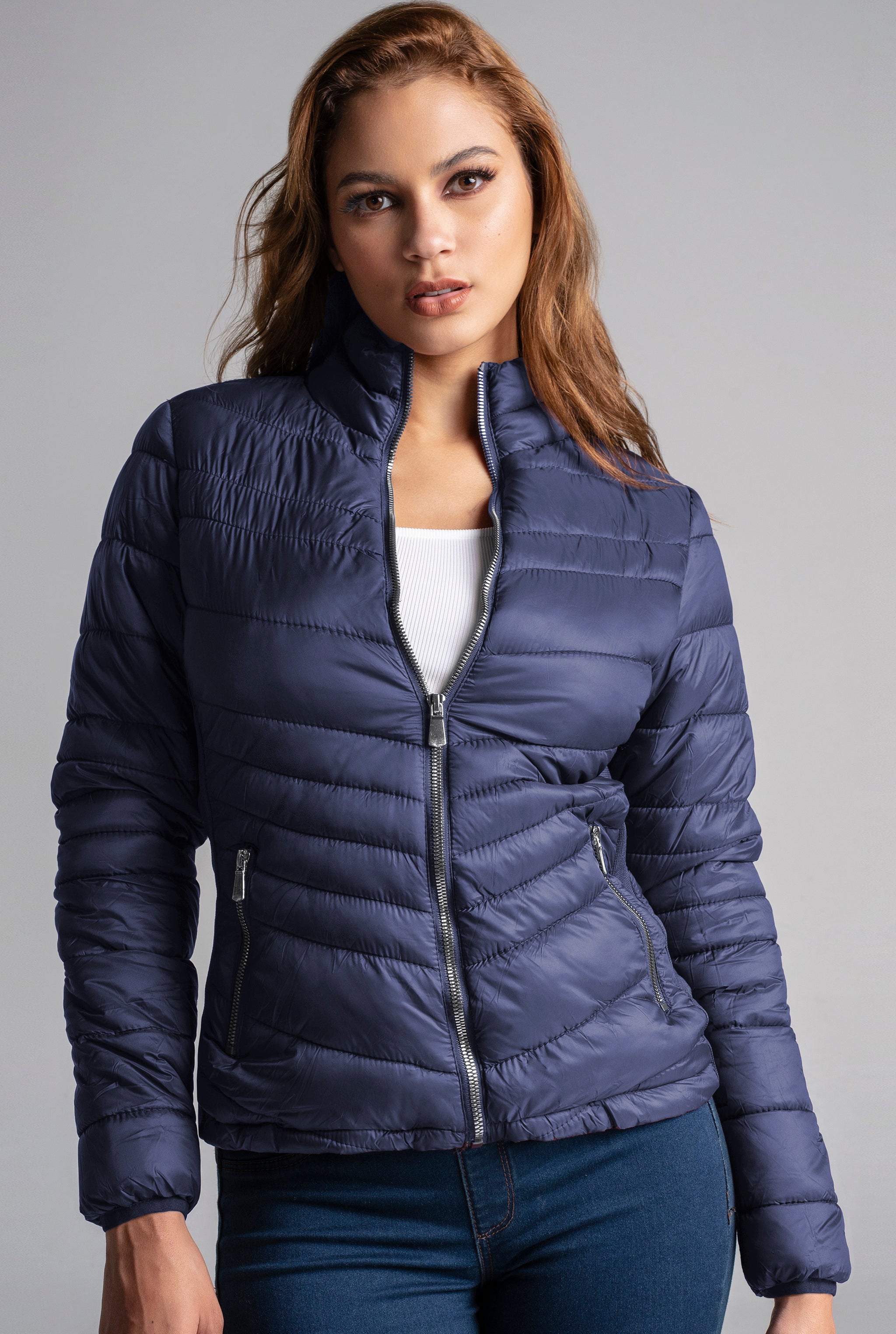 CHAMARRA LIGERA CON INTERIOR POLAR 9465INDI