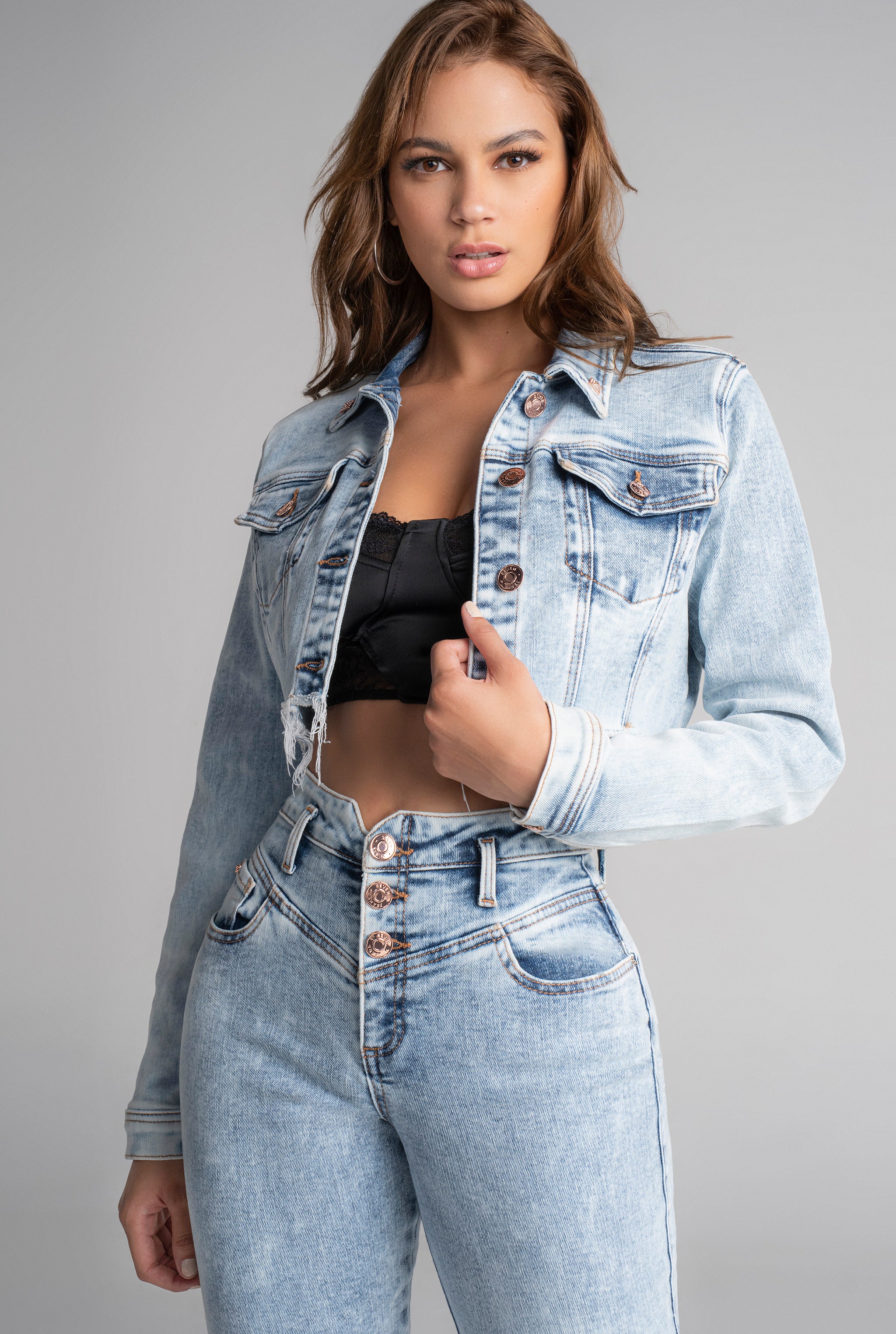JEANS MOM SLIM CINTURA ALTA 9363ACWA