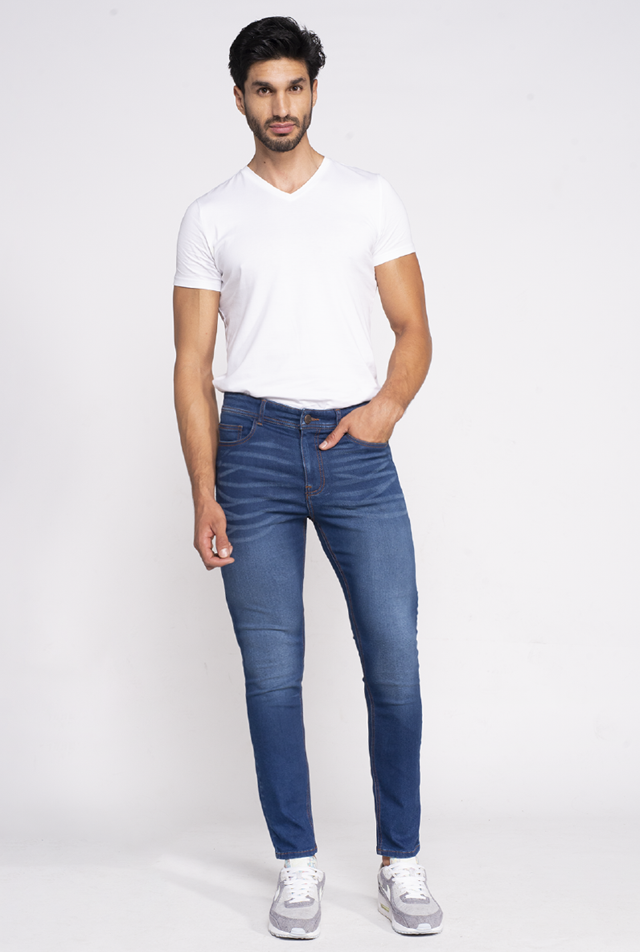 JEANS SÚPER SKINNY AZUL MEDIO 7038STMO