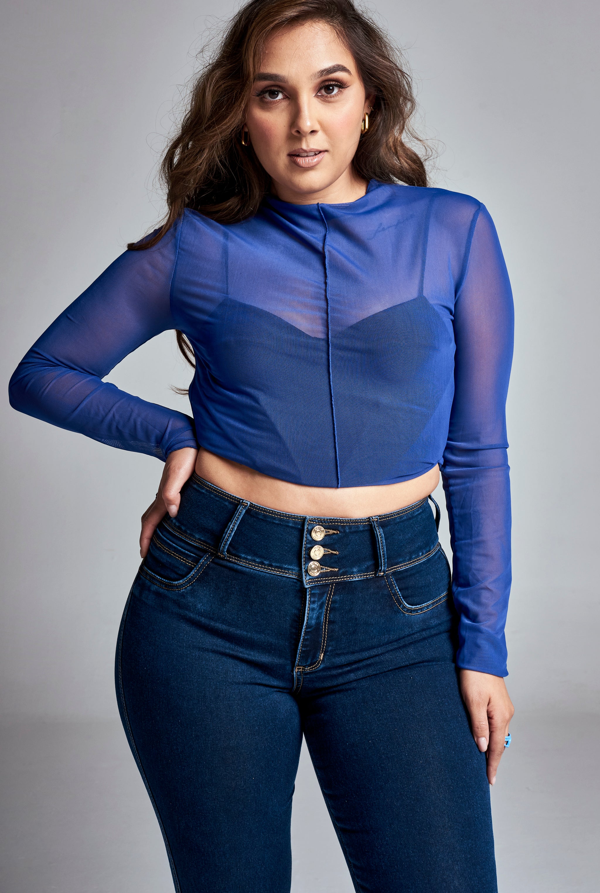 JEANS CURVY SKINNY CINTURA MEDIA PUSH UP 0117INDI
