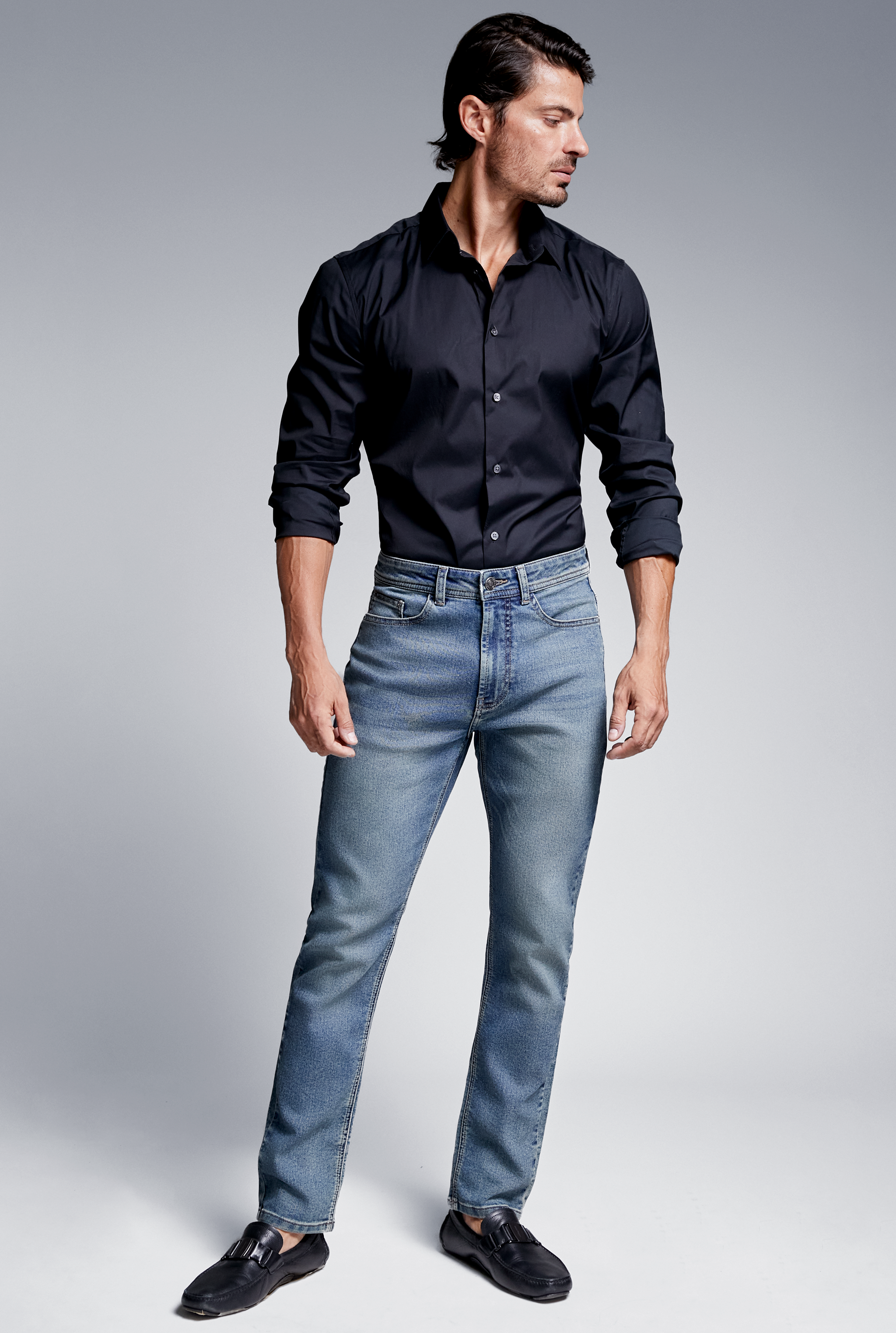 JEANS SLIM AZUL VINTAGE 7046VINT