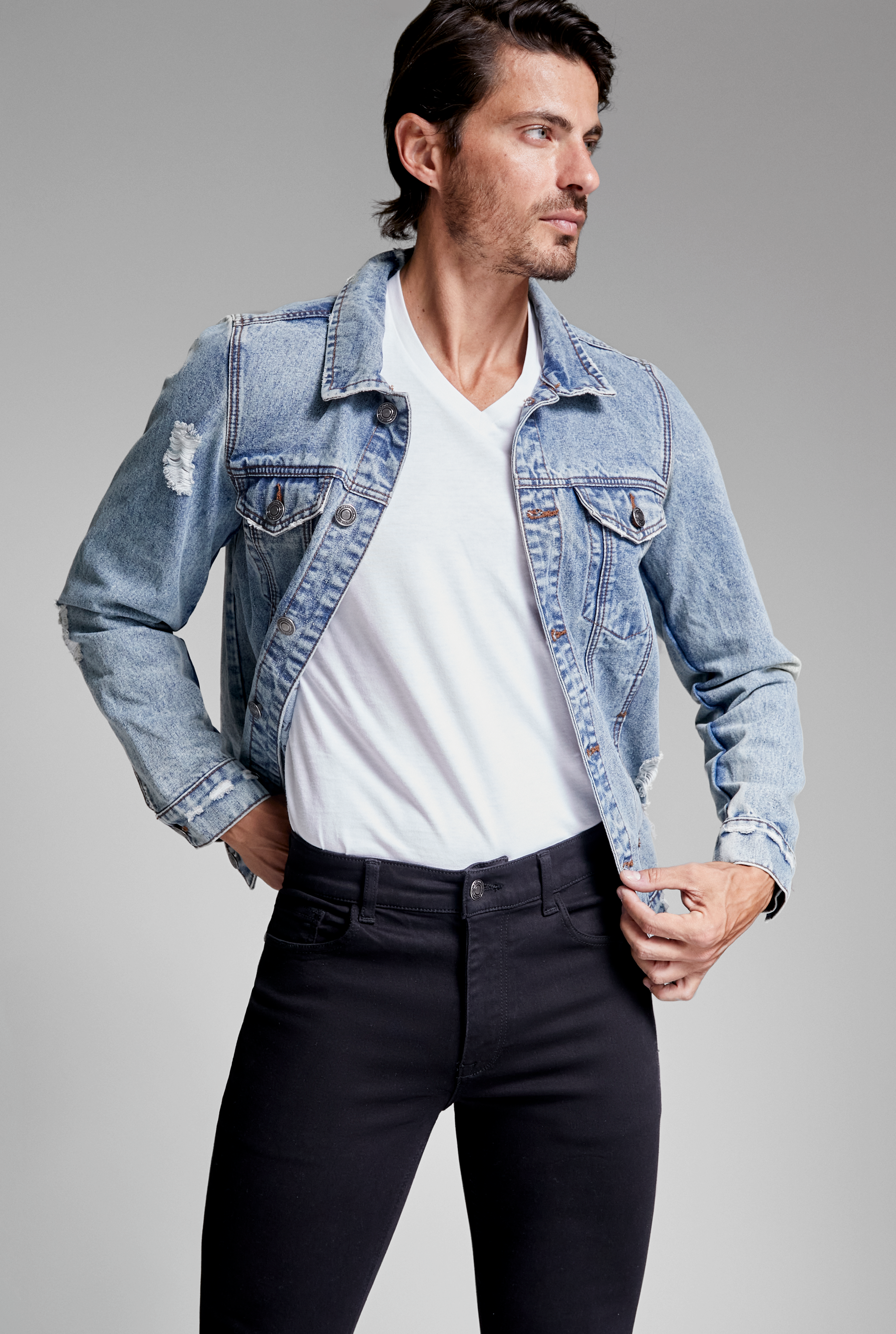 JEANS SÚPER SKINNY NEGRO 7038NGRO