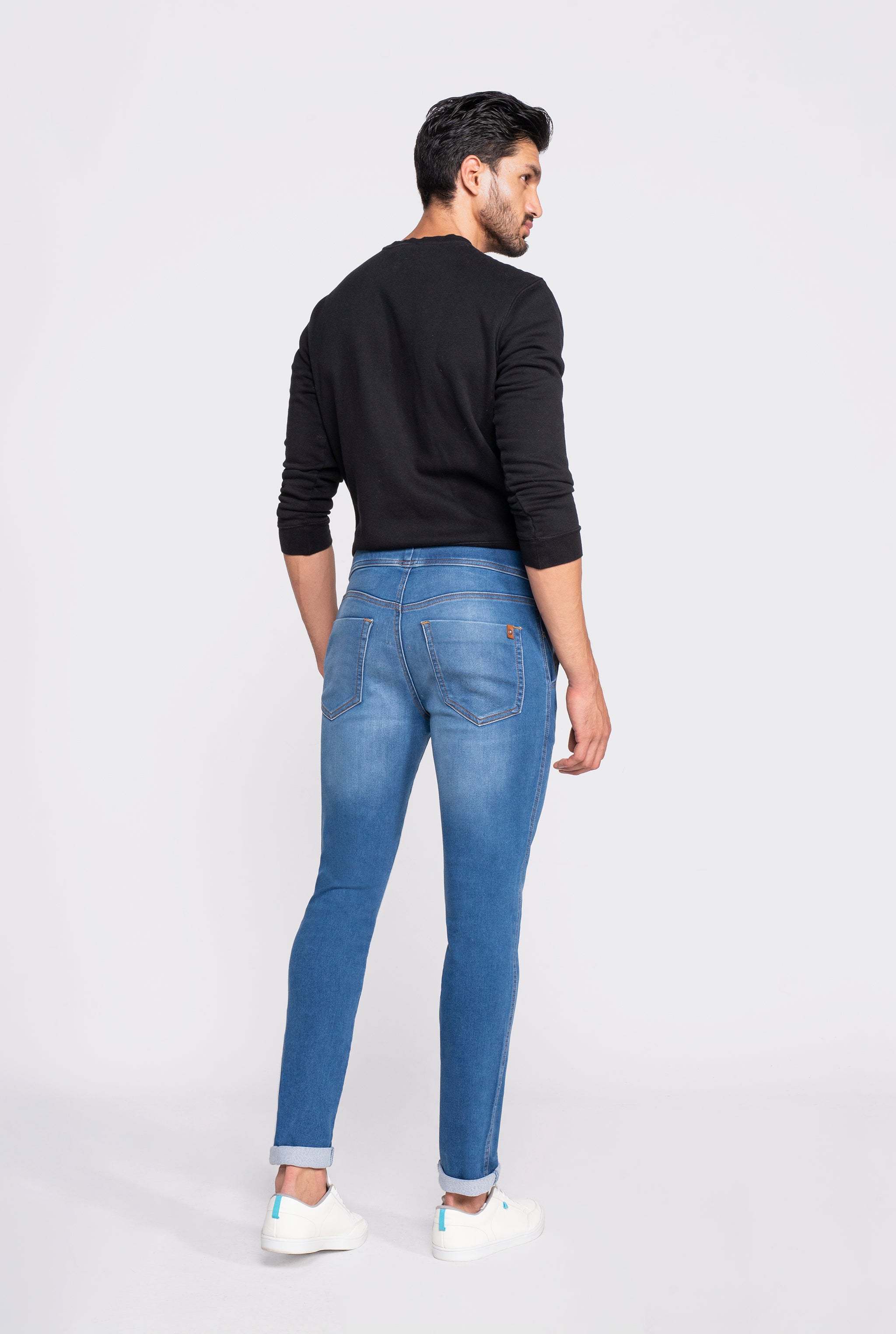 JOGGER STRETCH AZUL MEDIO 3233STME