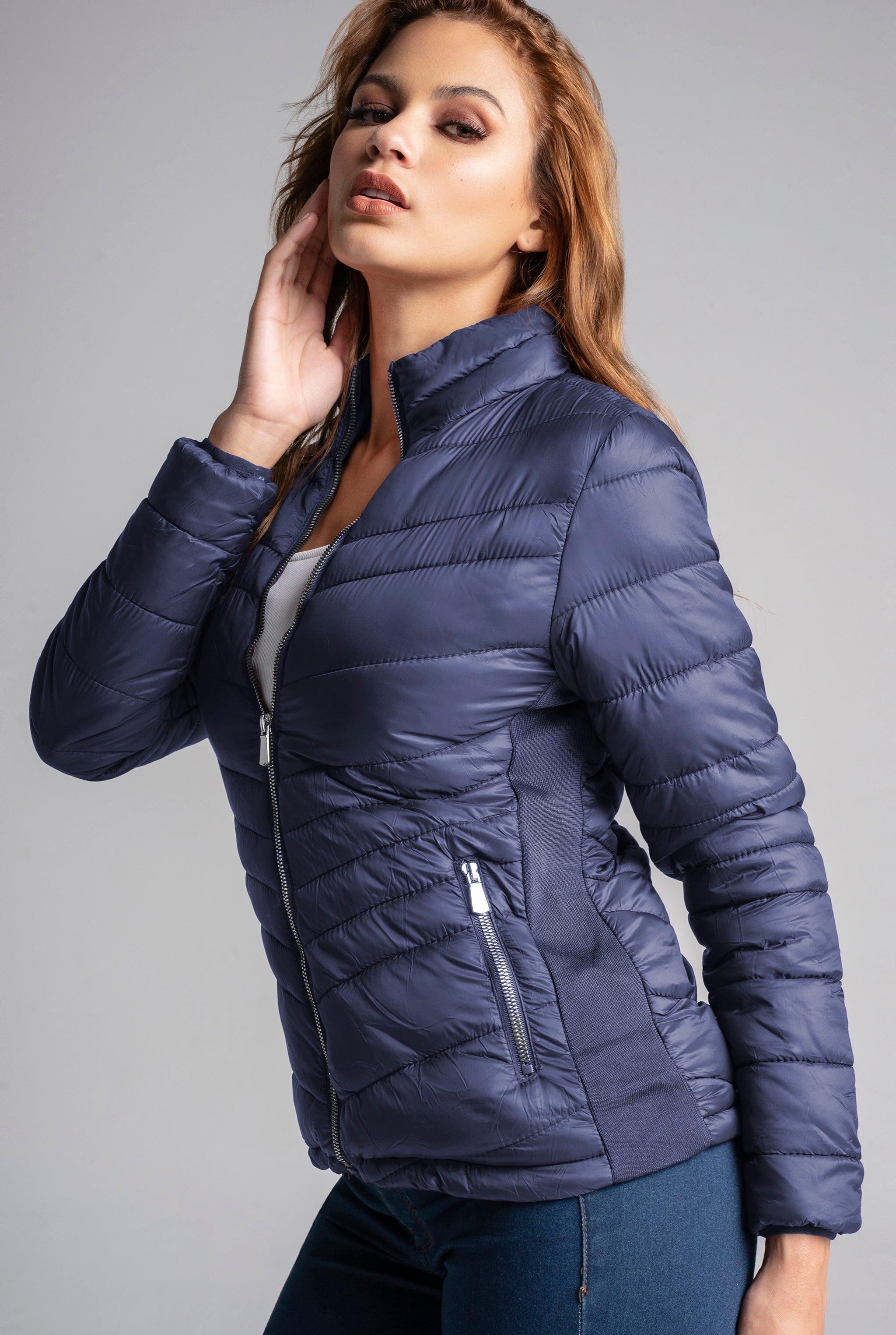 CHAMARRA LIGERA CON INTERIOR POLAR 9465INDI