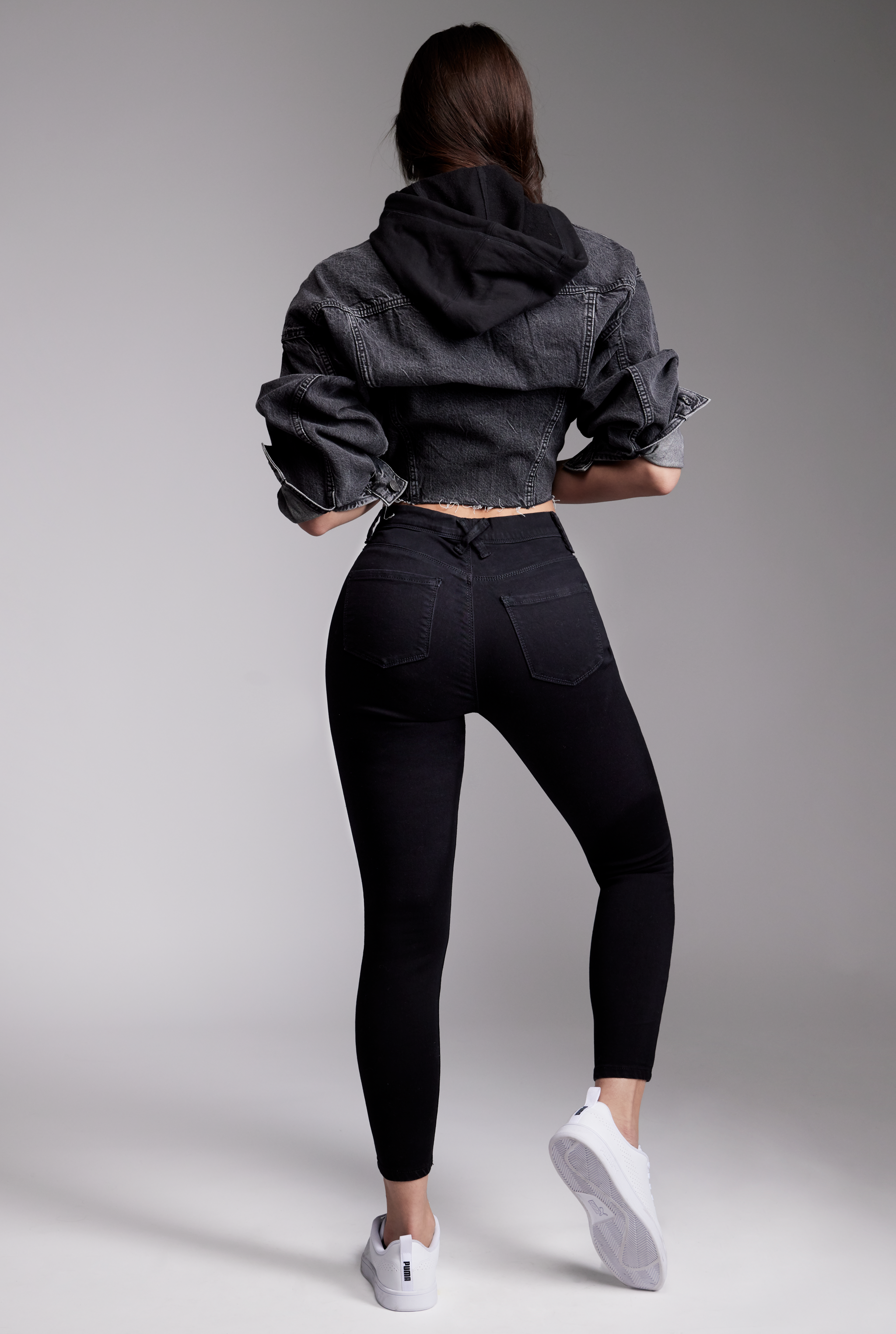 JEGGING SÚPER SKINNY CINTURA ALTA 0172NGRO