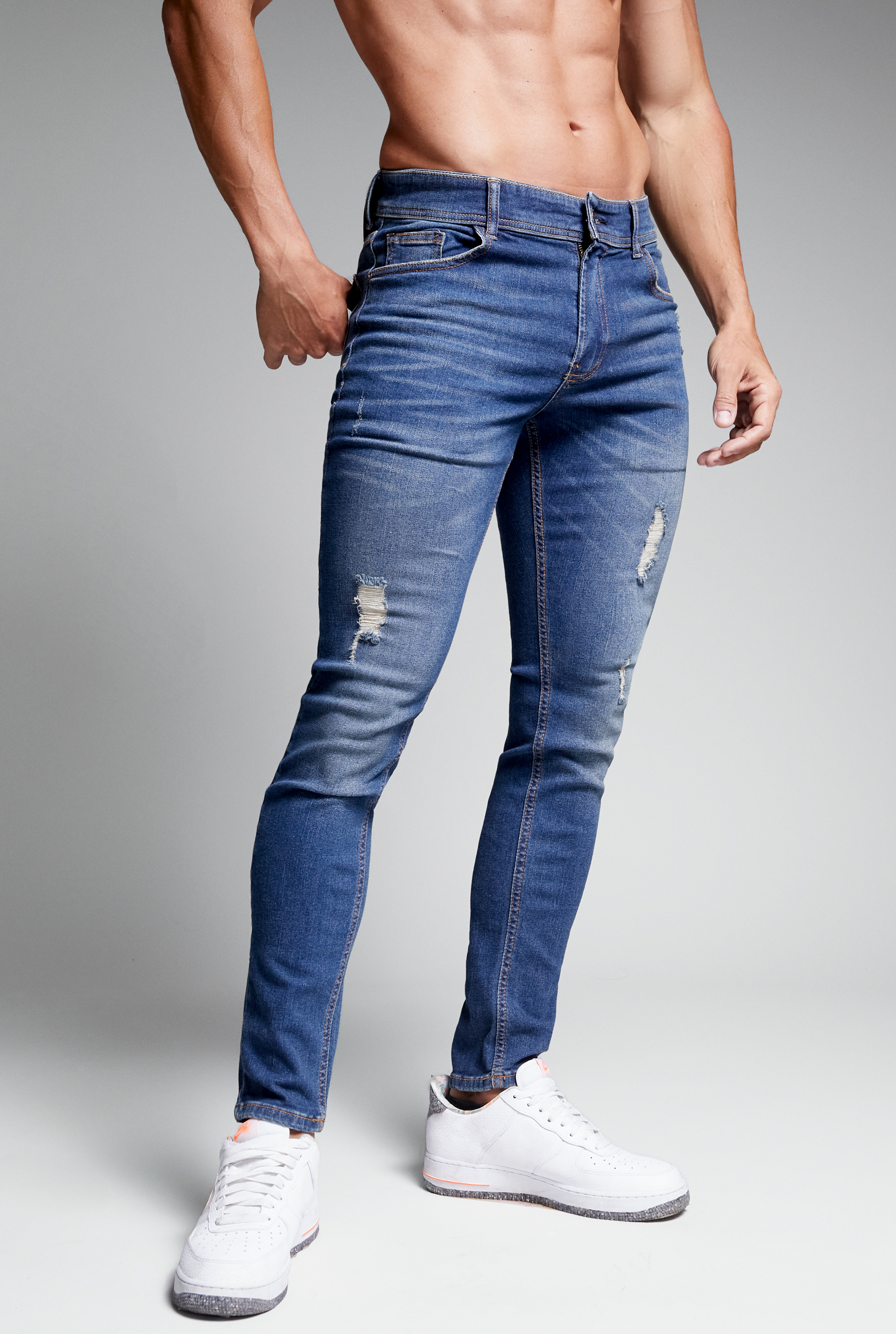 JEANS PARA HOMBRE CORTE SÚPER SKINNY VINTAGE 7047VINT