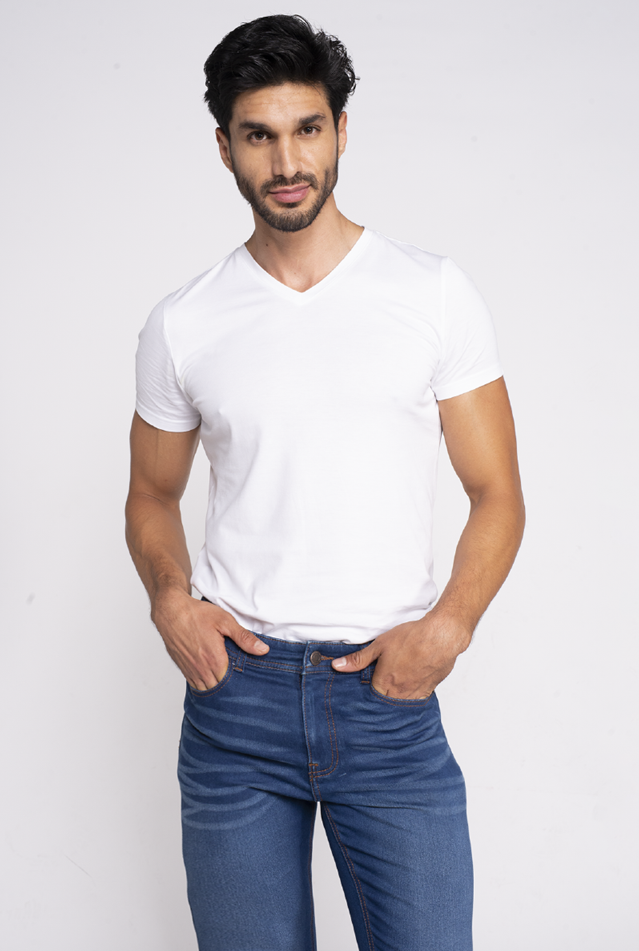 JEANS PARA HOMBRE SÚPER SKINNY AZUL MEDIO 7038STMO