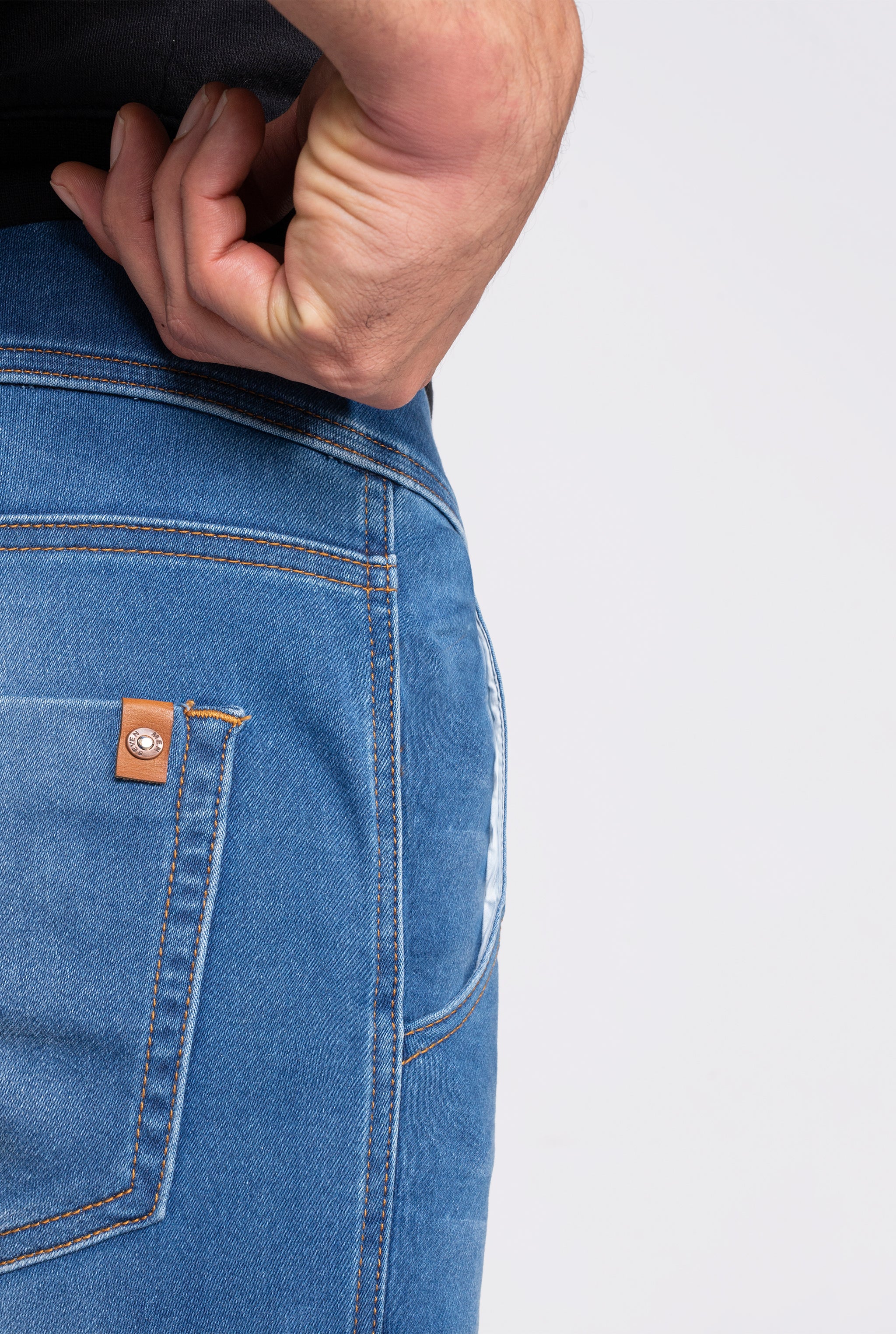 JOGGER STRETCH AZUL MEDIO 3233STME