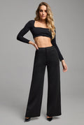 PANTALON PERNA ANCHA FLEX 0128NGRO