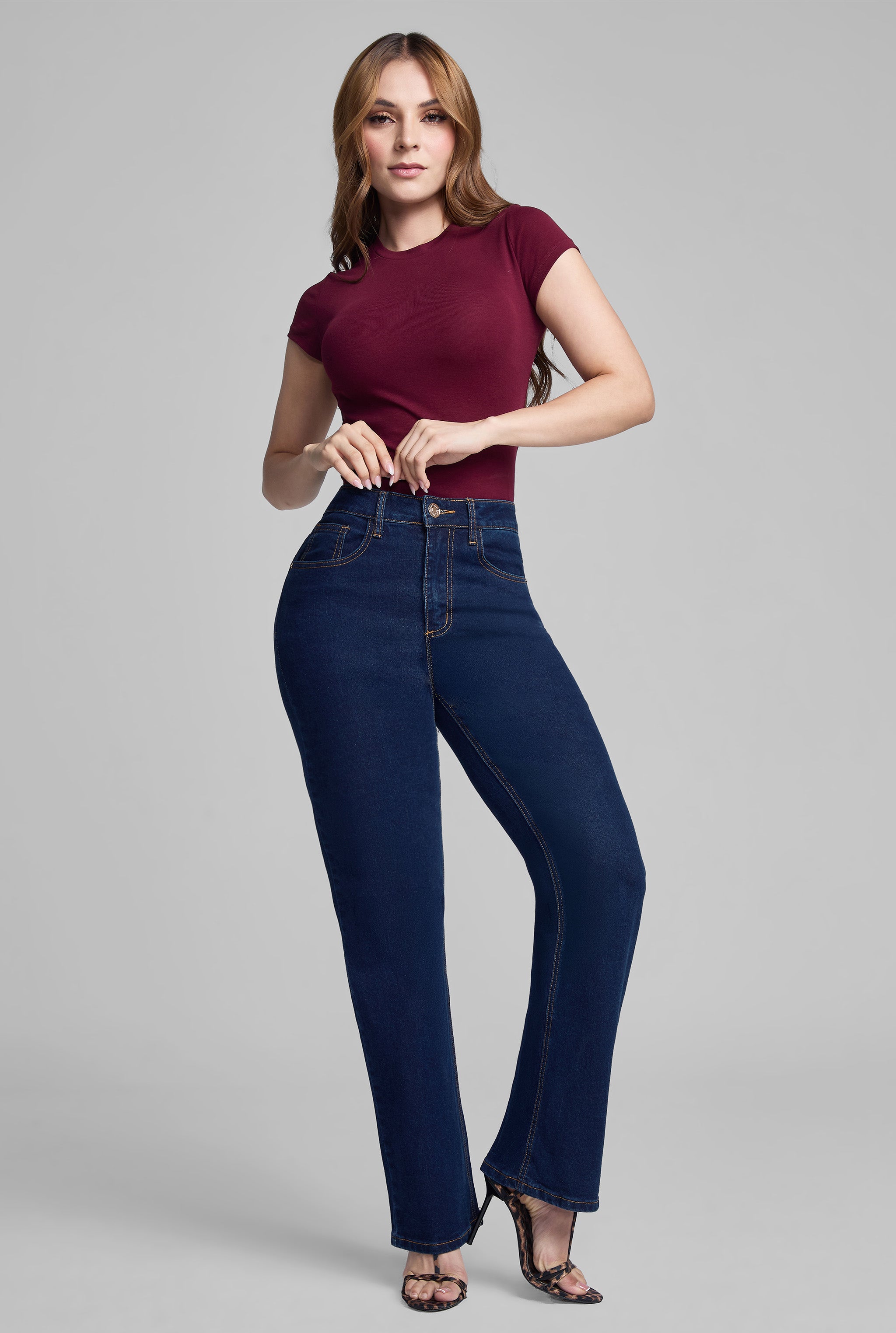 JEANS RECTO FLEX 0075INDI