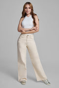 JEANS WIDE LEG 0211BEIG