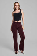 JEANS CINTURA ALTA RECTO 0242VINO