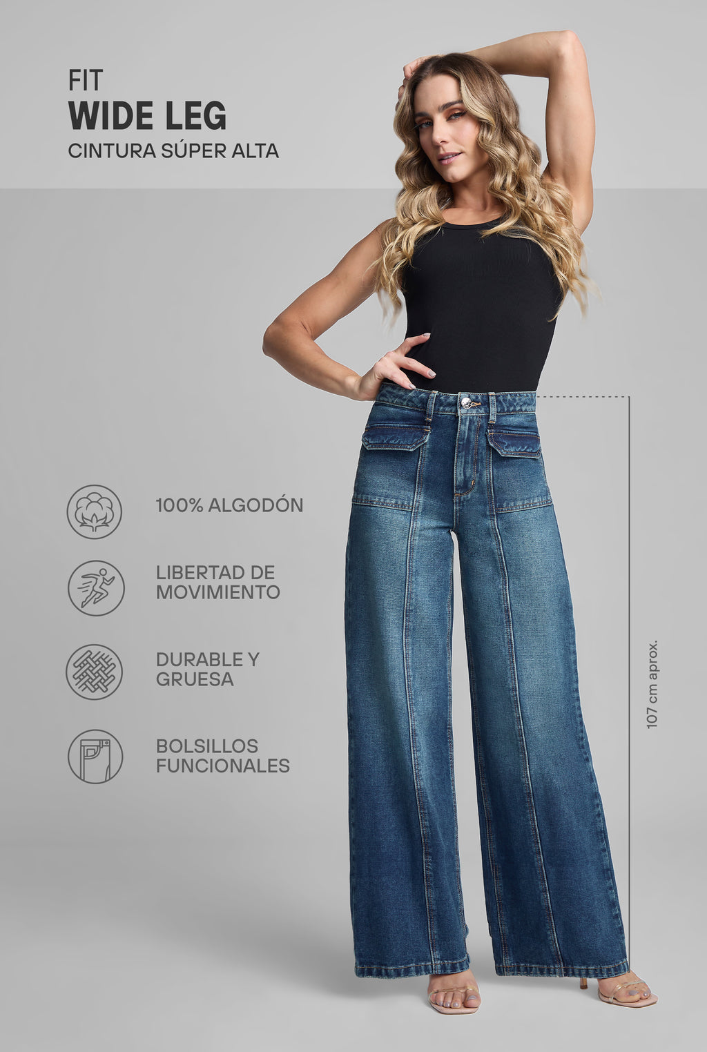 JEANS WIDE LEG 0246STOB