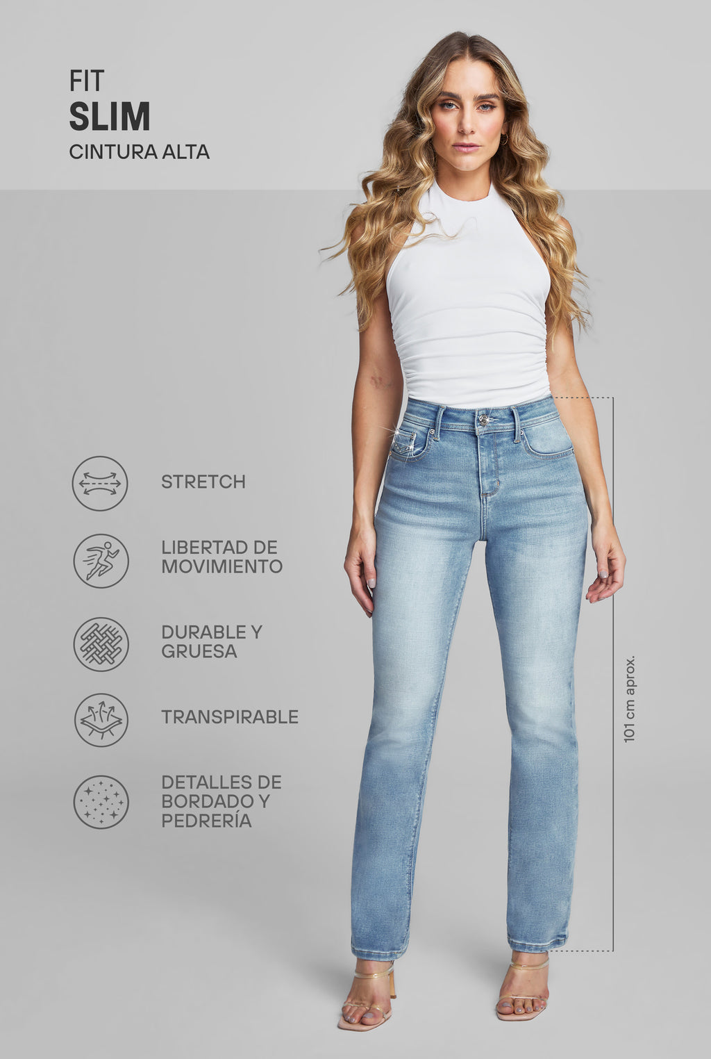 JEANS SLIM 0288STMC