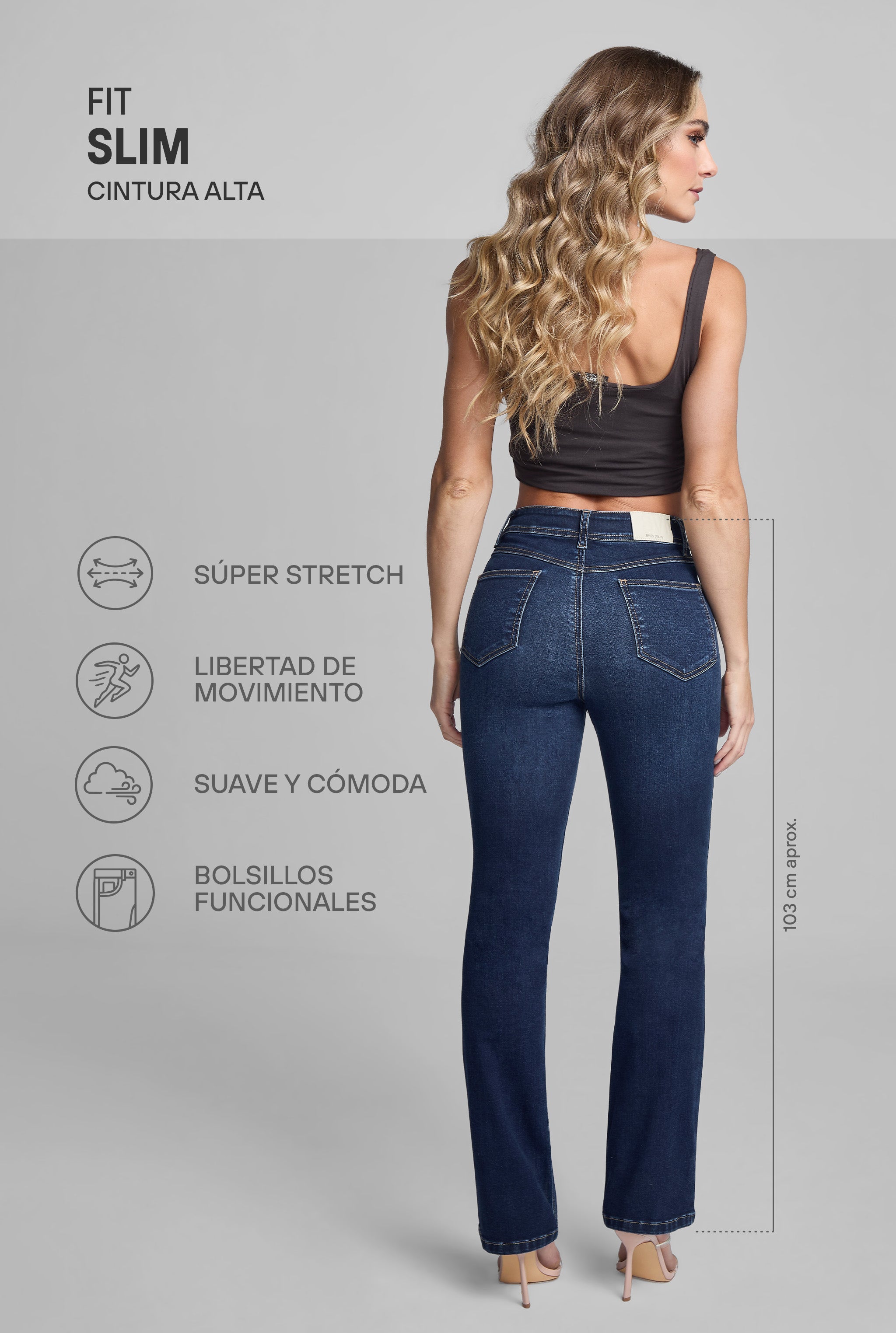 JEANS SLIM SEXY SILUETTE 4233STOB
