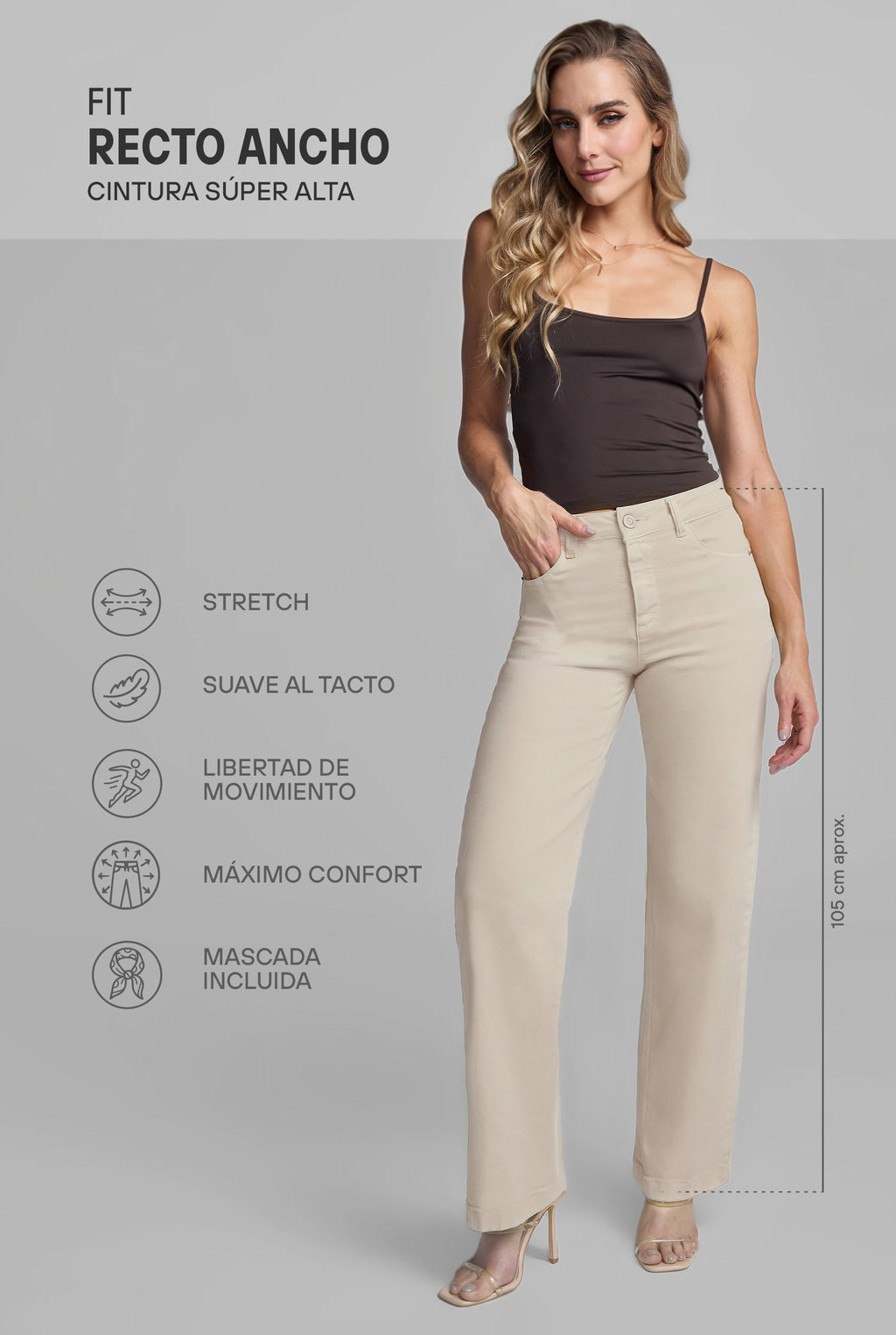 JEANS RECTO ANCHO 4243AREN