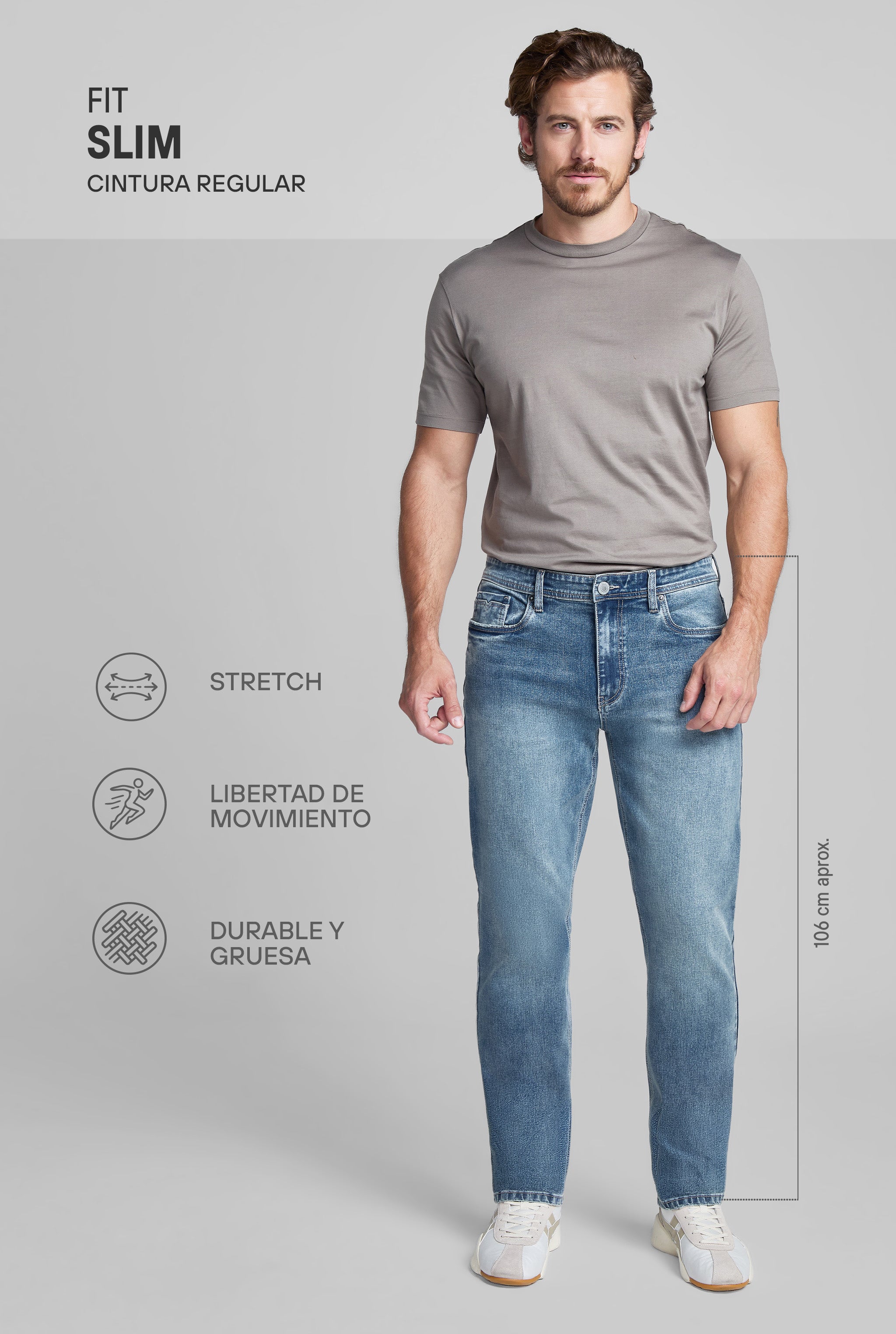 JEANS SKINNY 7053STON