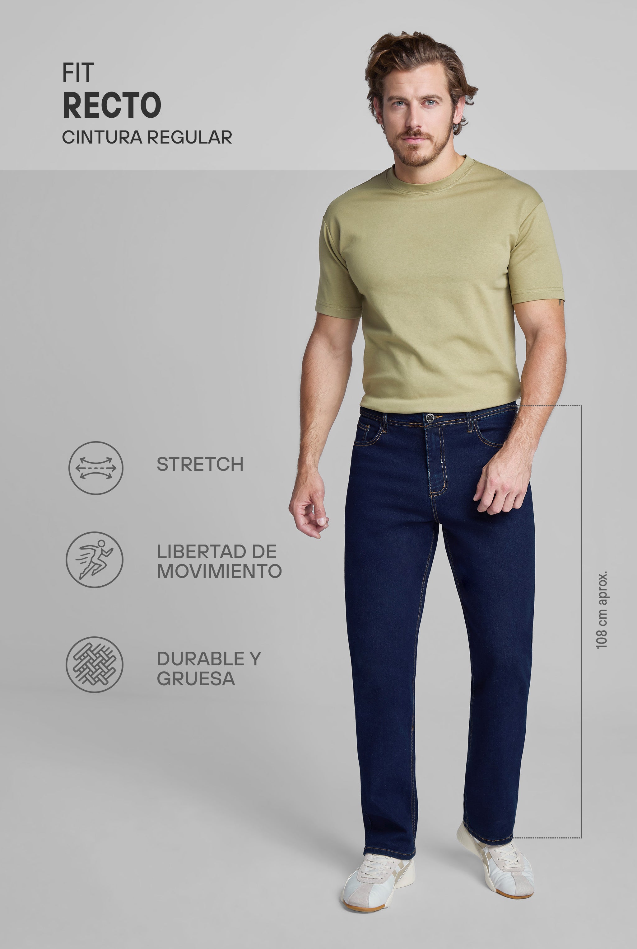JEANS RECTO 7085INDI