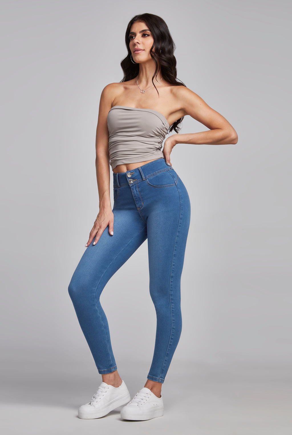 JEANS SÚPER SKINNY PUSH UP 0118BLEA