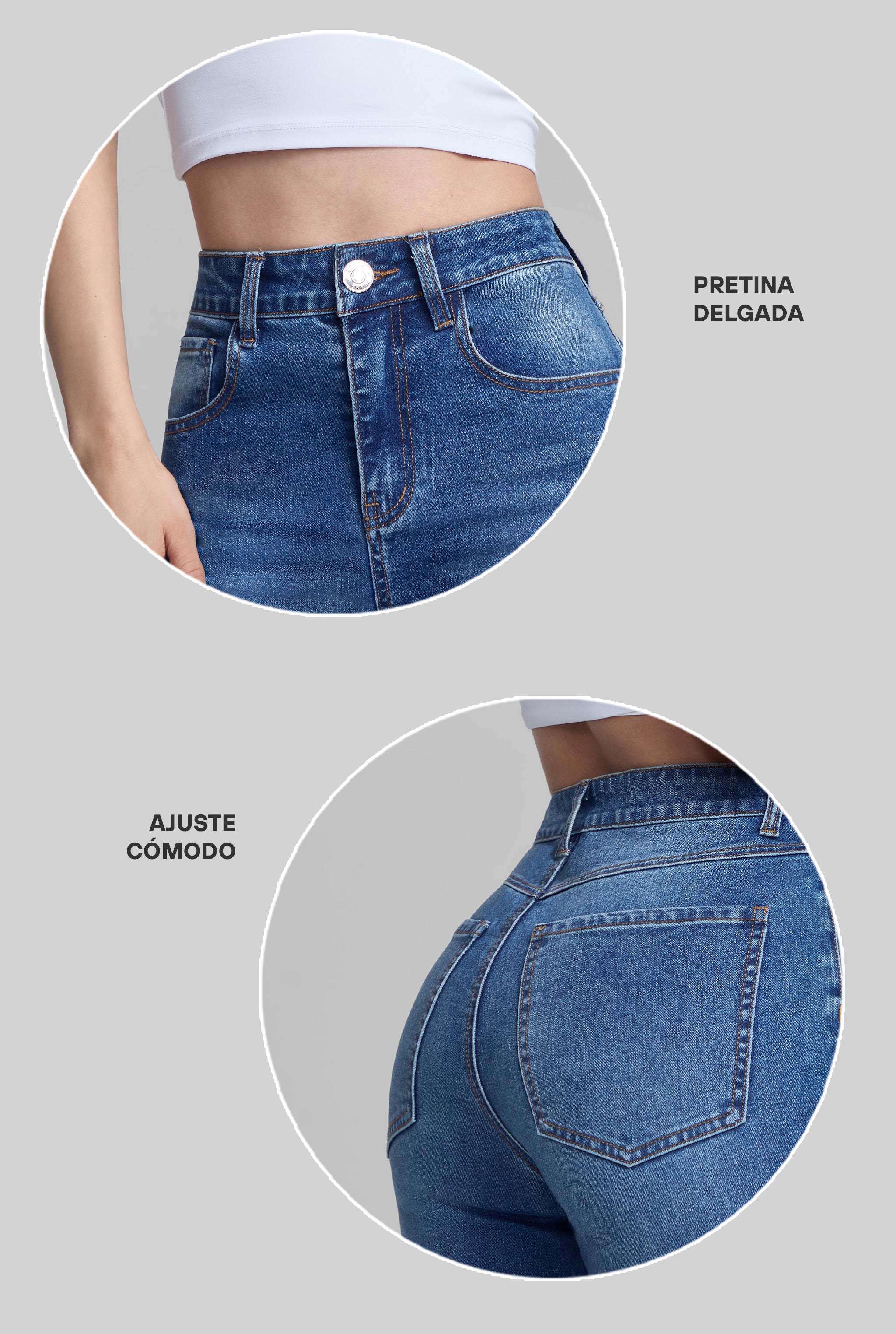 JEANS MOM SLIM FLEX 0076STME