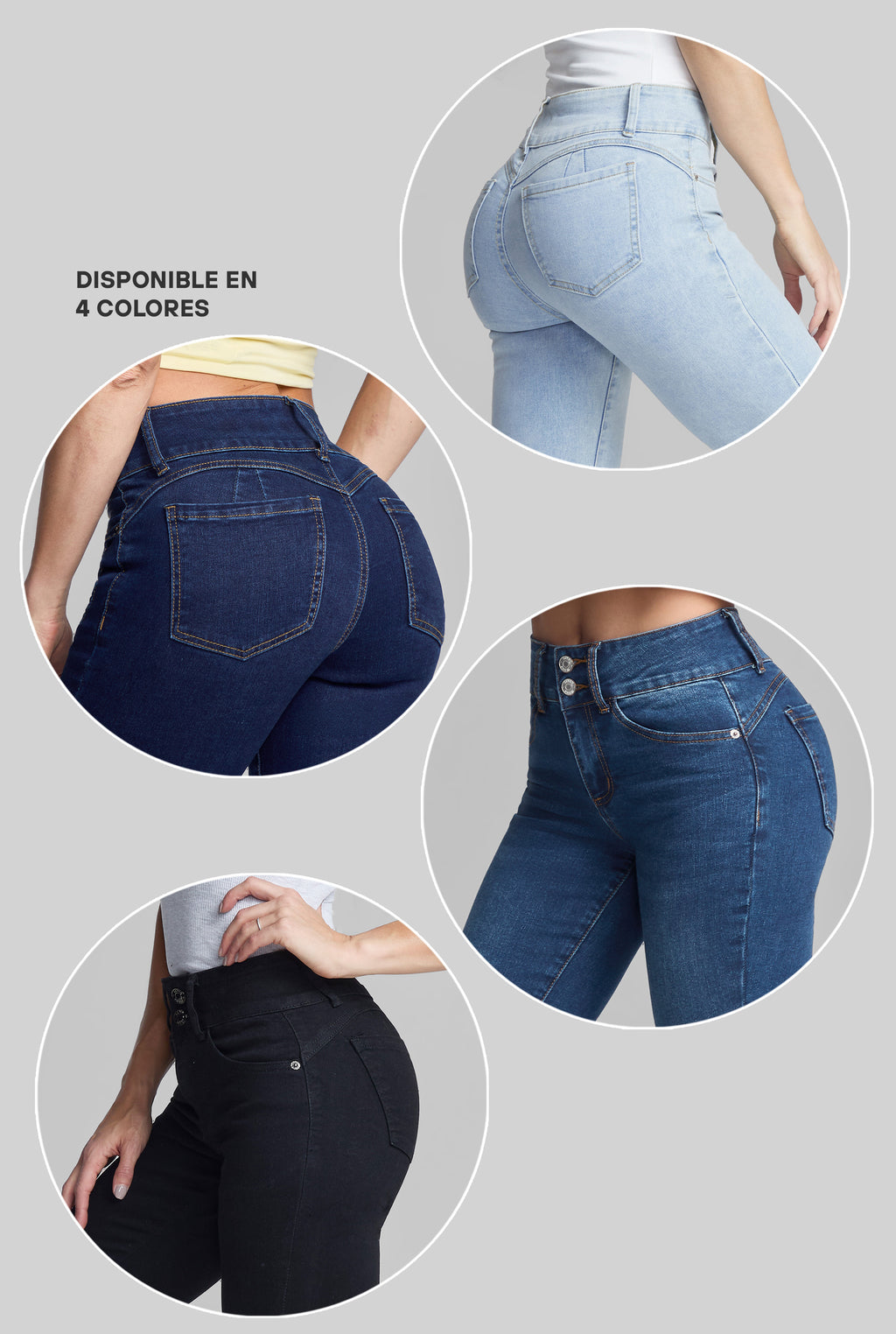 JEANS SÚPER SKINNY PUSH UP 1170STCLI