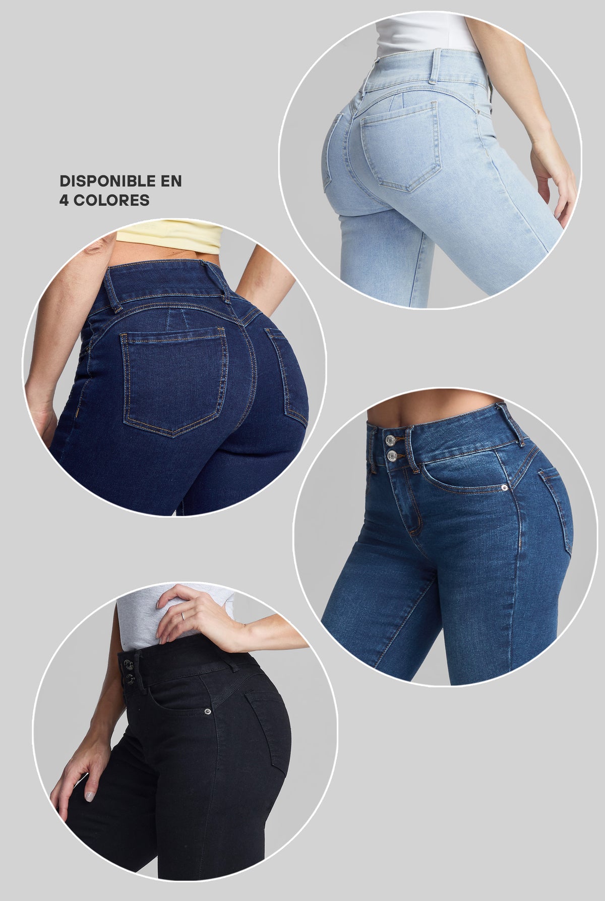 JEANS SÚPER SKINNY PUSH UP 1170STMEI