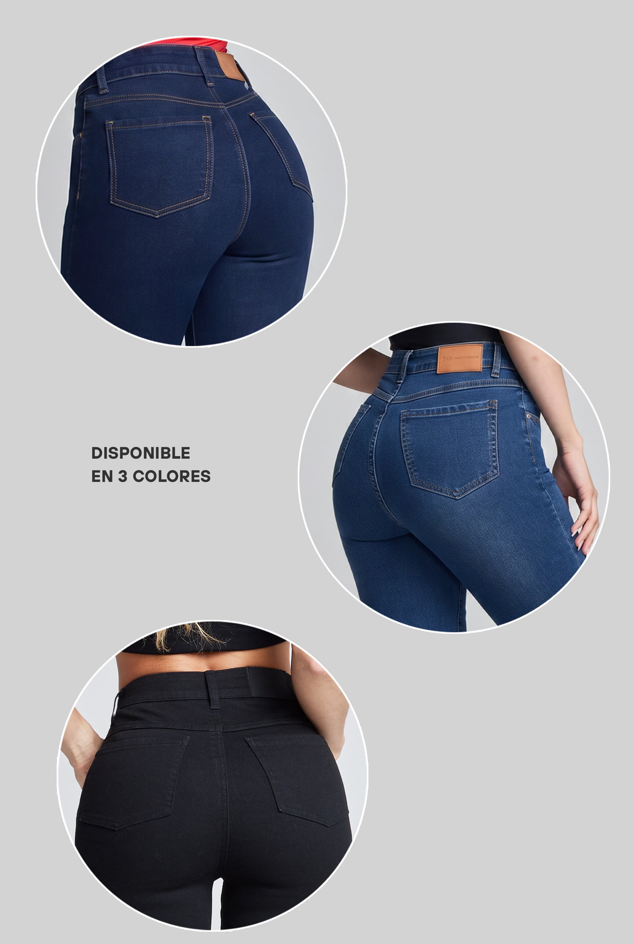 JEANS SEMI CAMPANA 7033STME