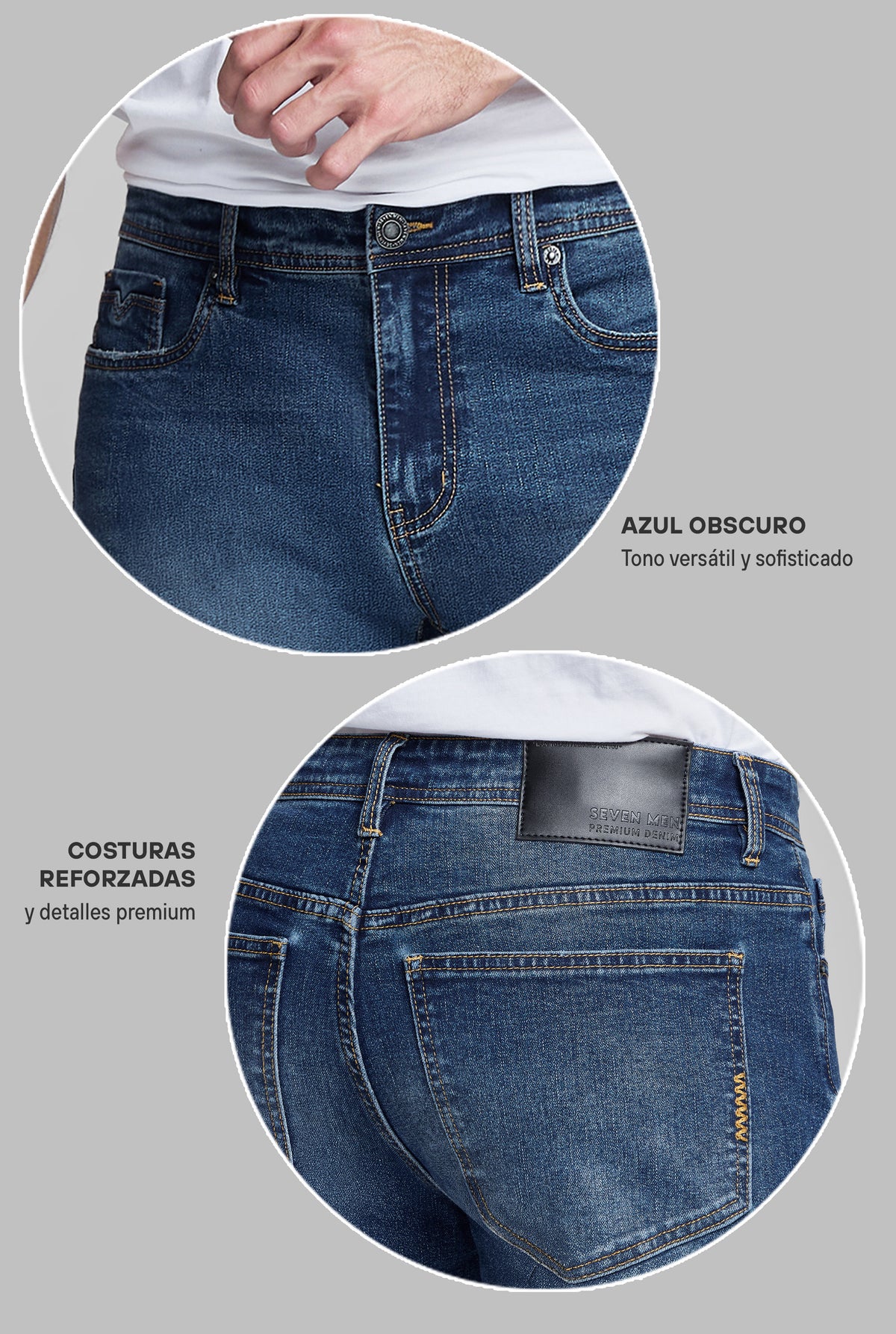 JEANS SLIM 7046STOB