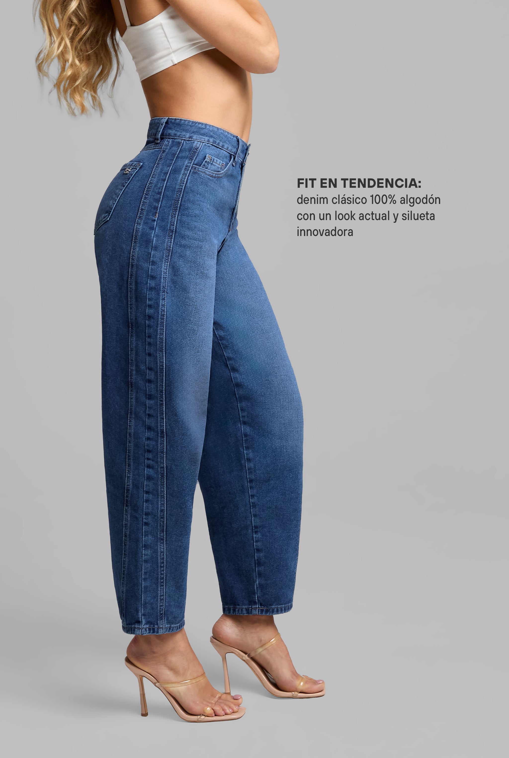 JEANS BARREL 9886STME