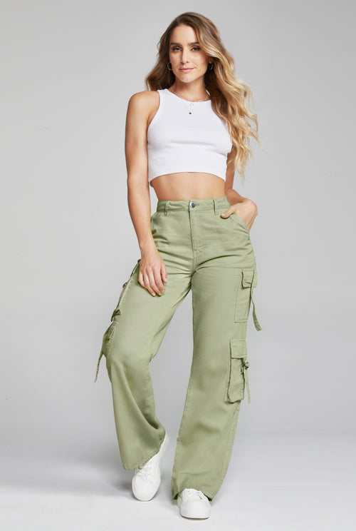 JEANS CARGO VERDE 0006VERD (7987992559753)