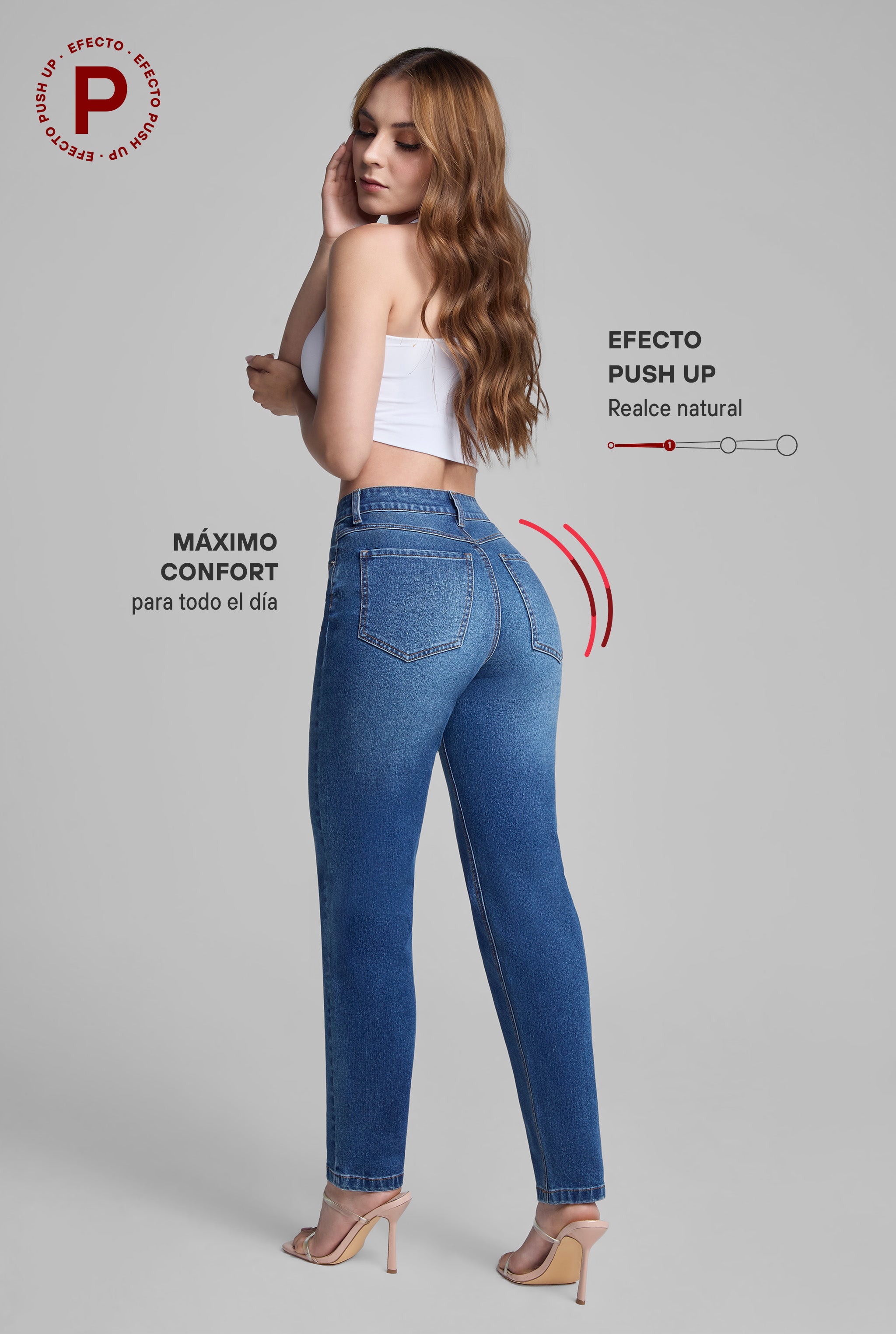JEANS MOM SLIM FLEX 0076STME