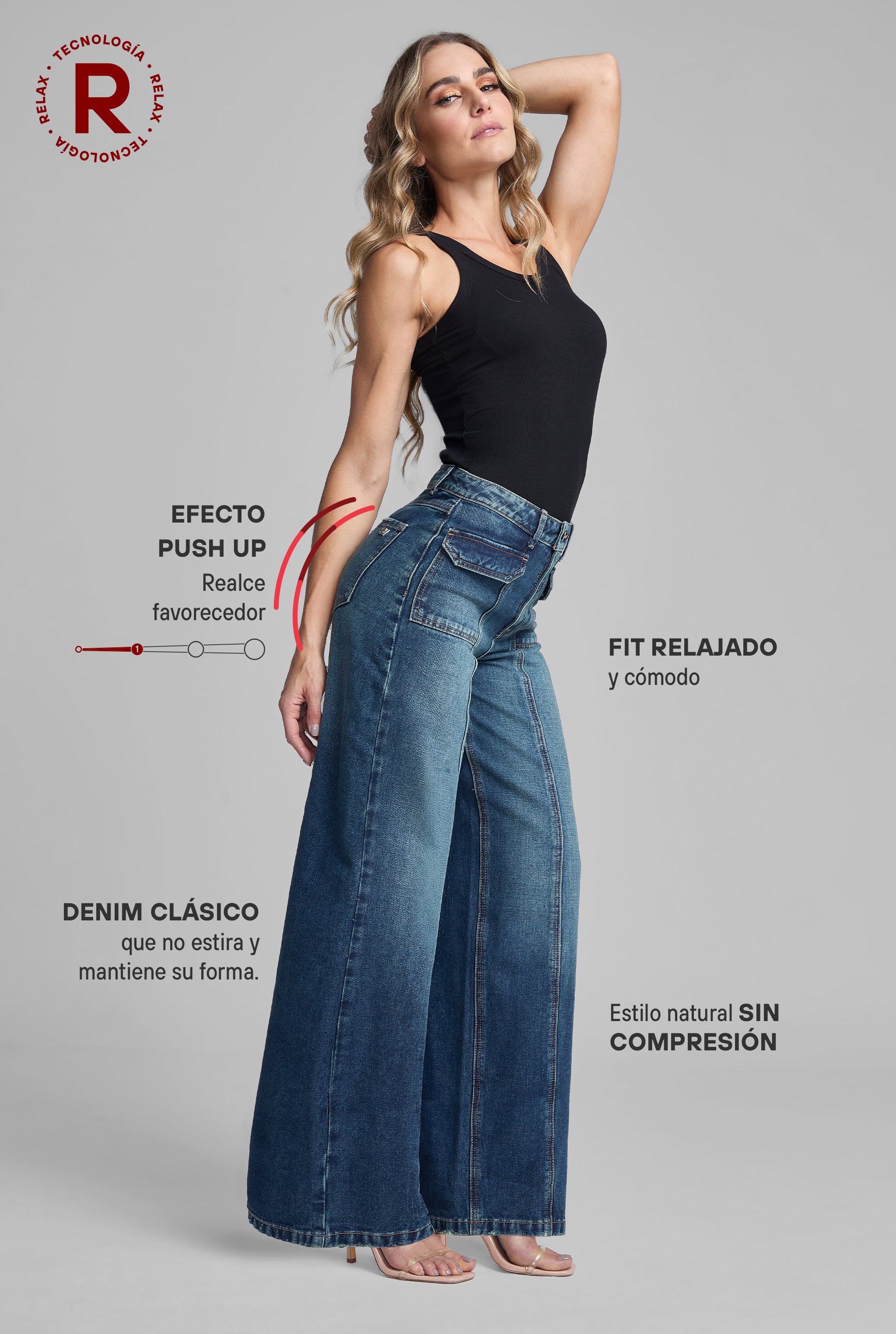JEANS WIDE LEG 0246STOB