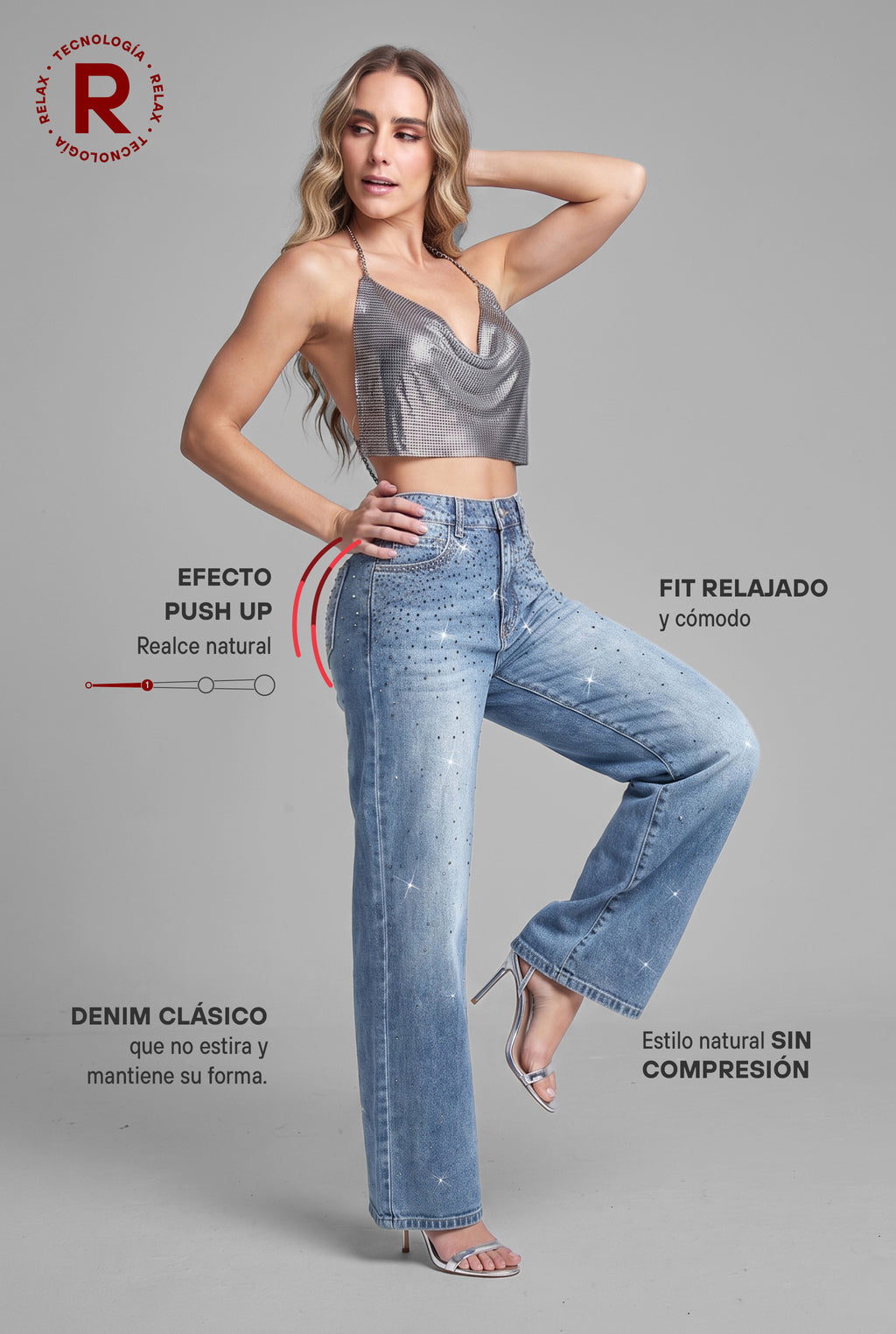 JEANS WIDE LEG 0270STME