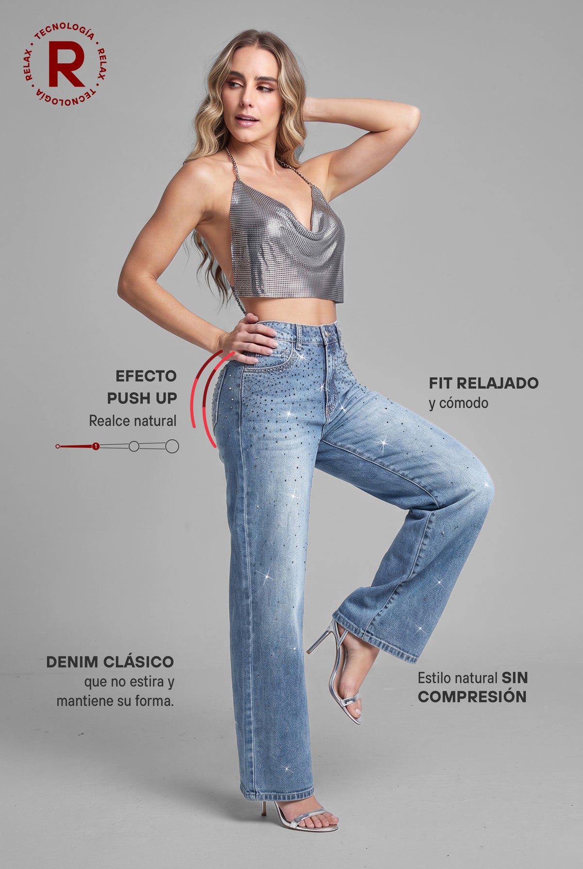 JEANS WIDE LEG 0270STME