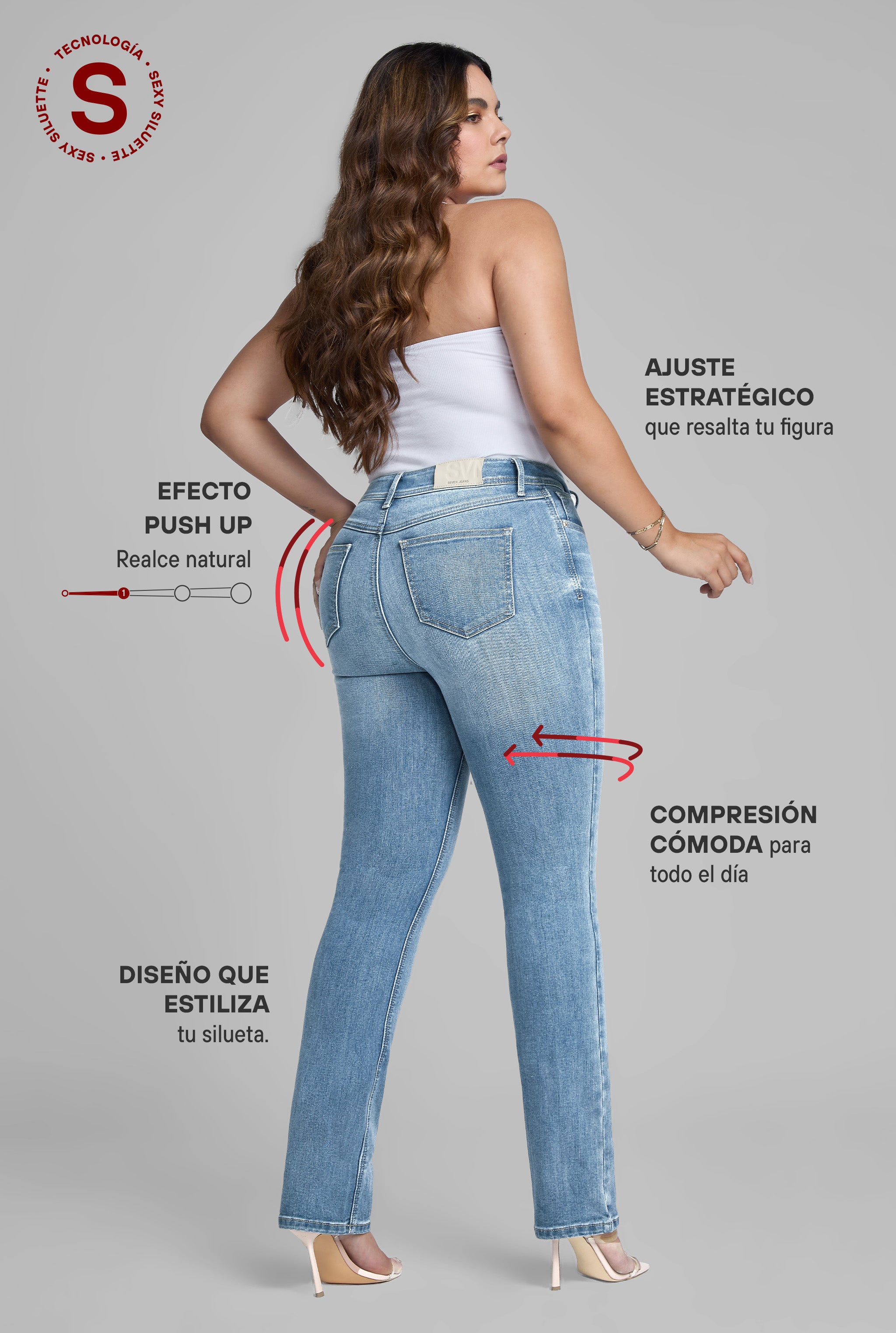 JEANS SLIM 4233STME PLUS SIZE