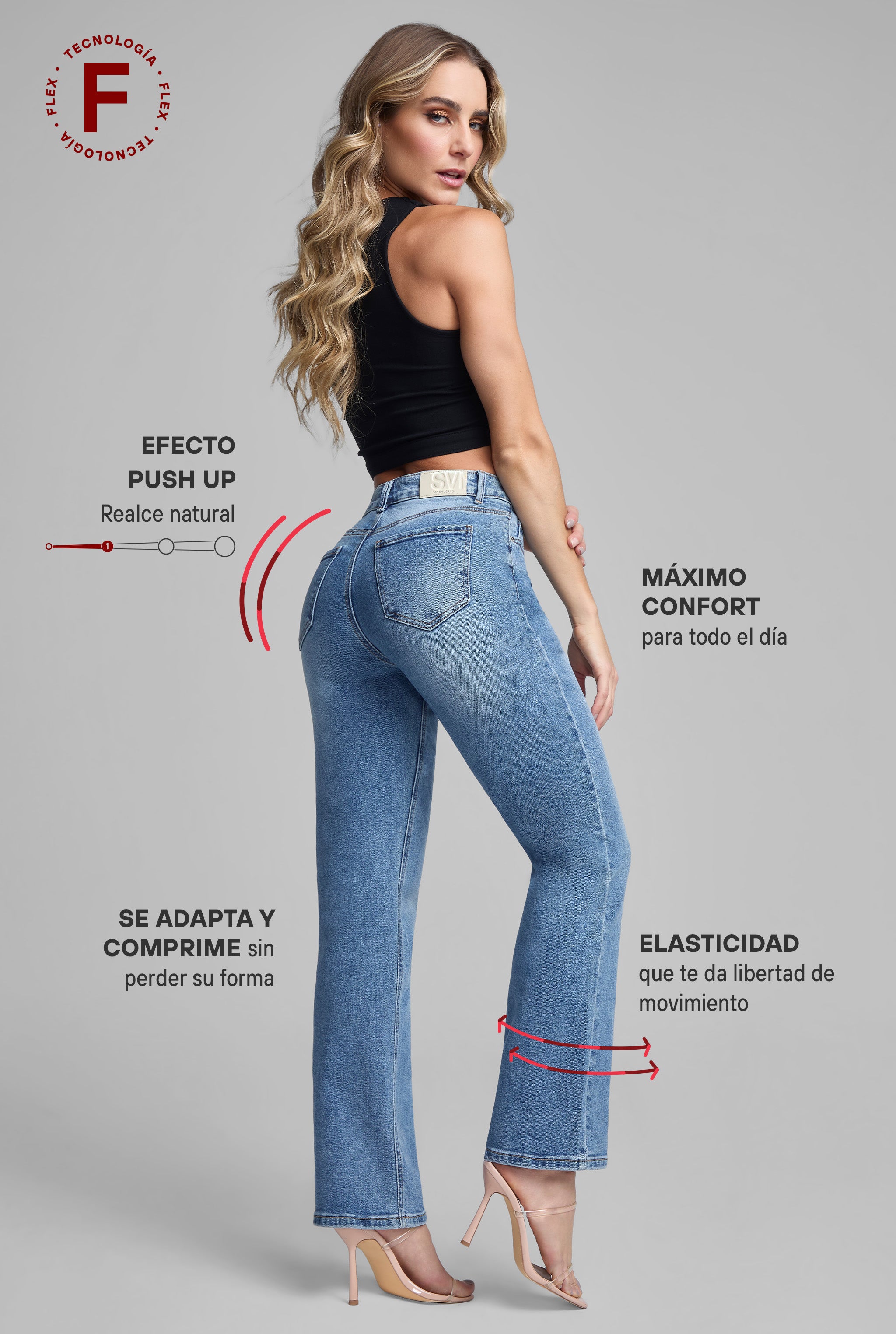 JEANS RECTO TIRO ALTO 4241STME