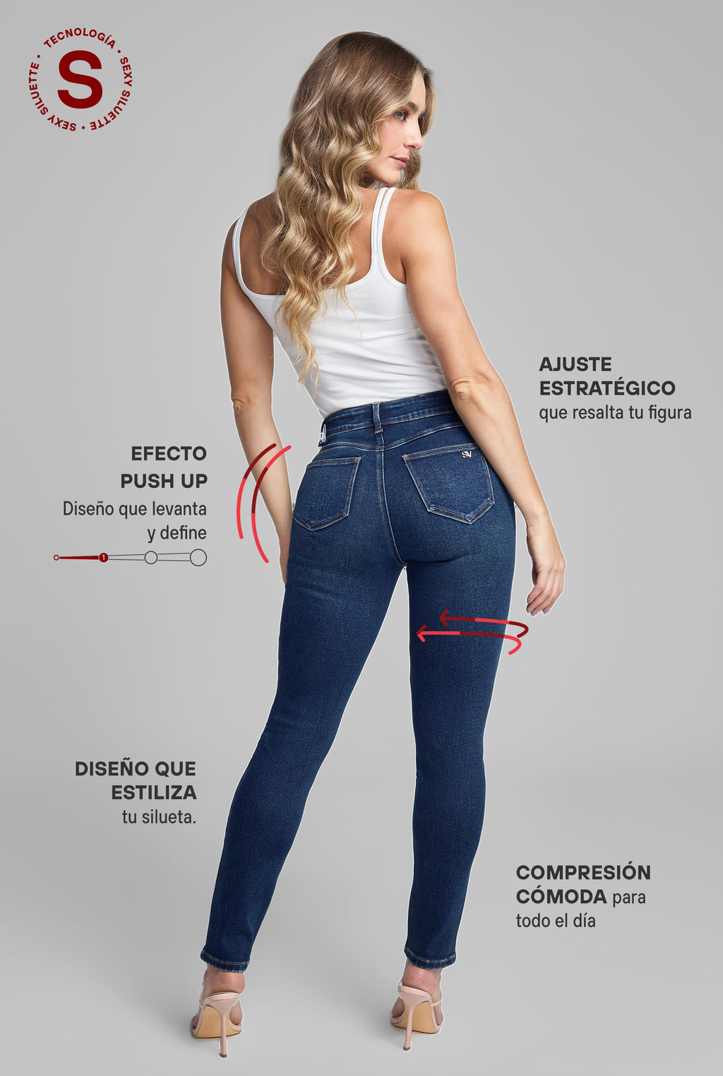 JEANS SKINNY 4245STOB