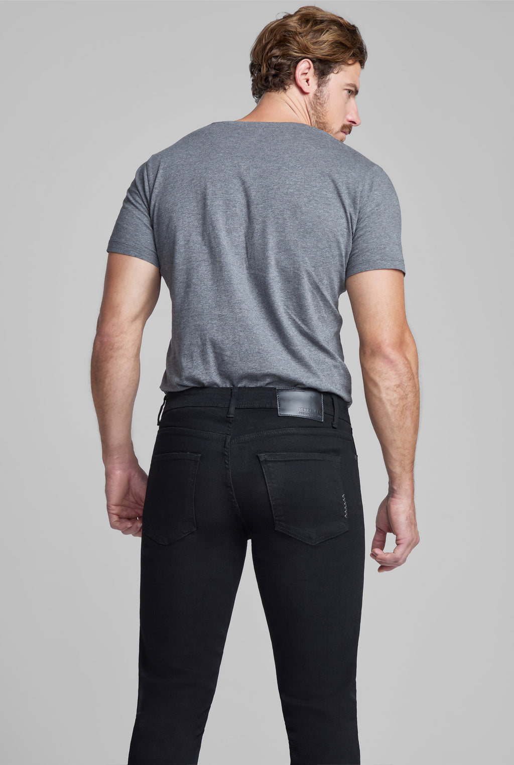 JEANS SKINNY 7079NGRO
