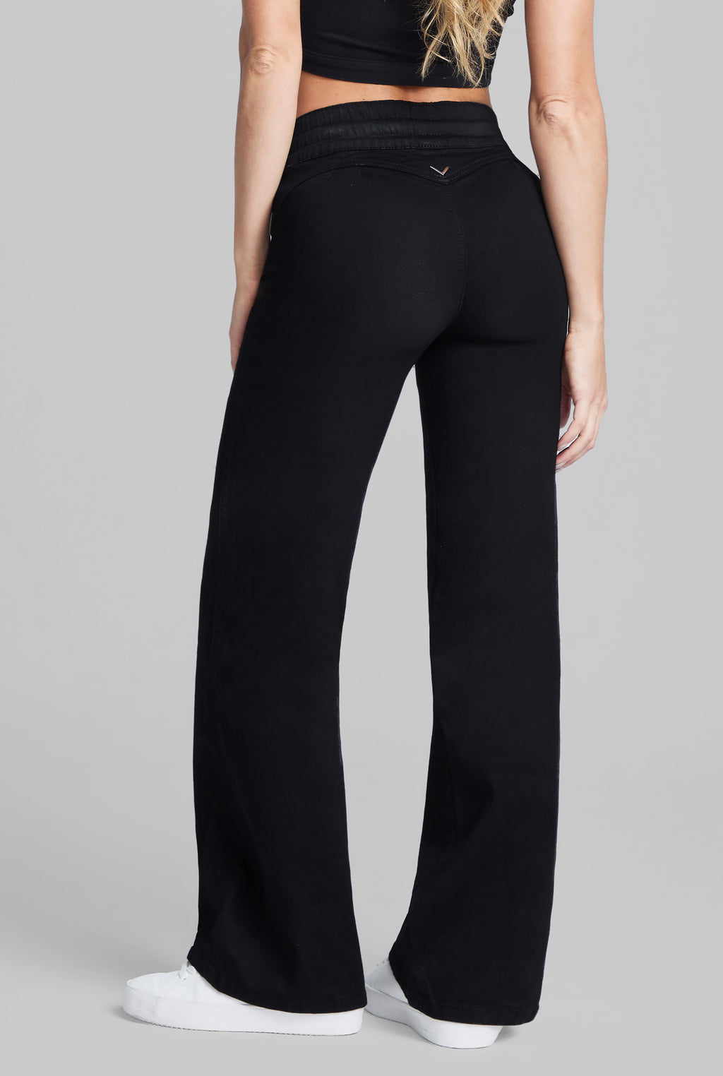 JEANS WIDE LEG 9922NGRO
