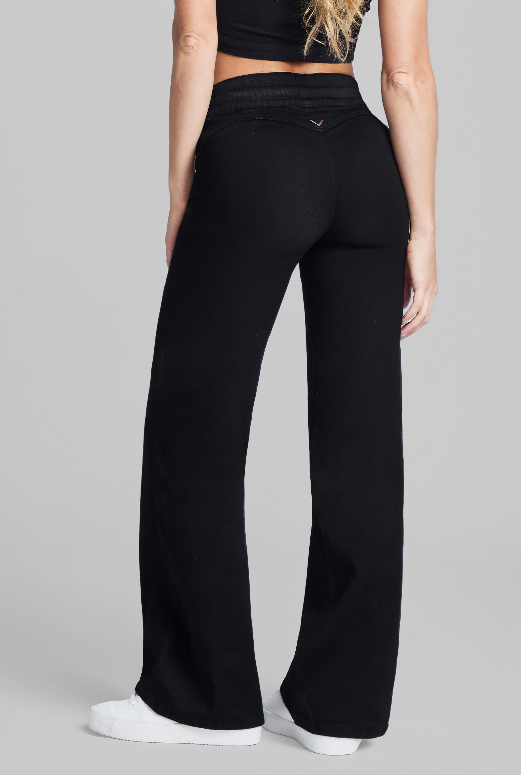 JEANS WIDE LEG 9922NGRO