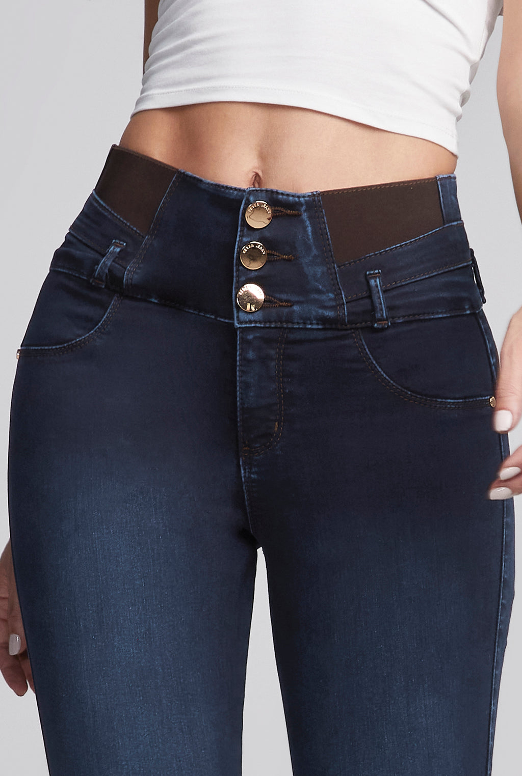JEANS SÚPER SKINNY CINTURA ALTA TECNOLOGÍA SEXY SILUETTE 5040STOB (7829982806153)