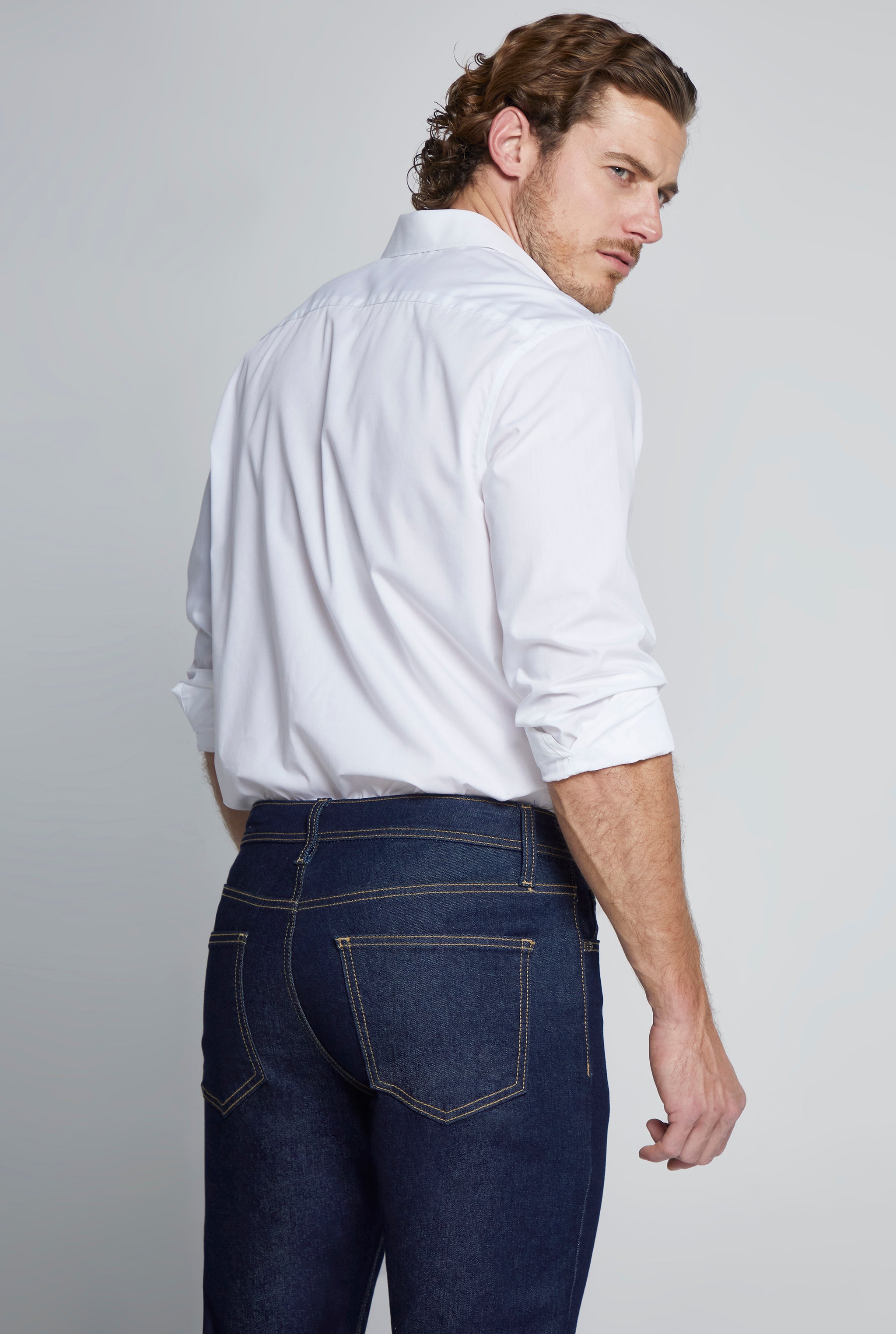 JEANS RECTO TIRO REGULAR DENIM BASICS 7085INDI