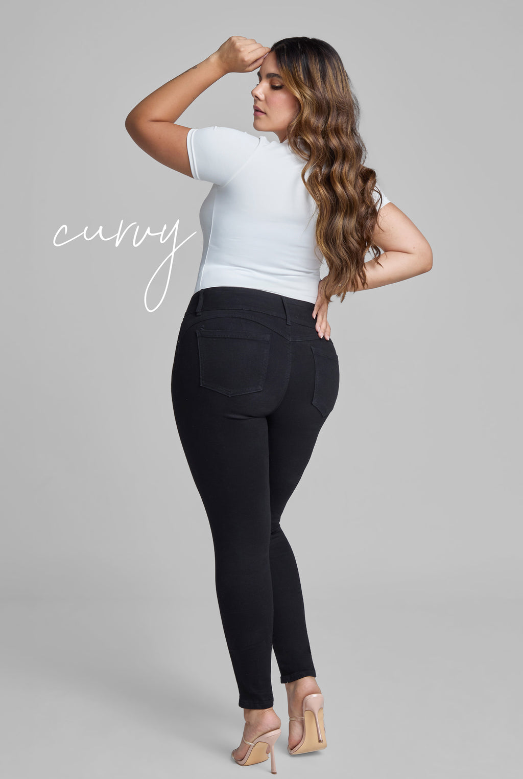 JEANS SUPER SKINNY PUSH UP 1170NGRO