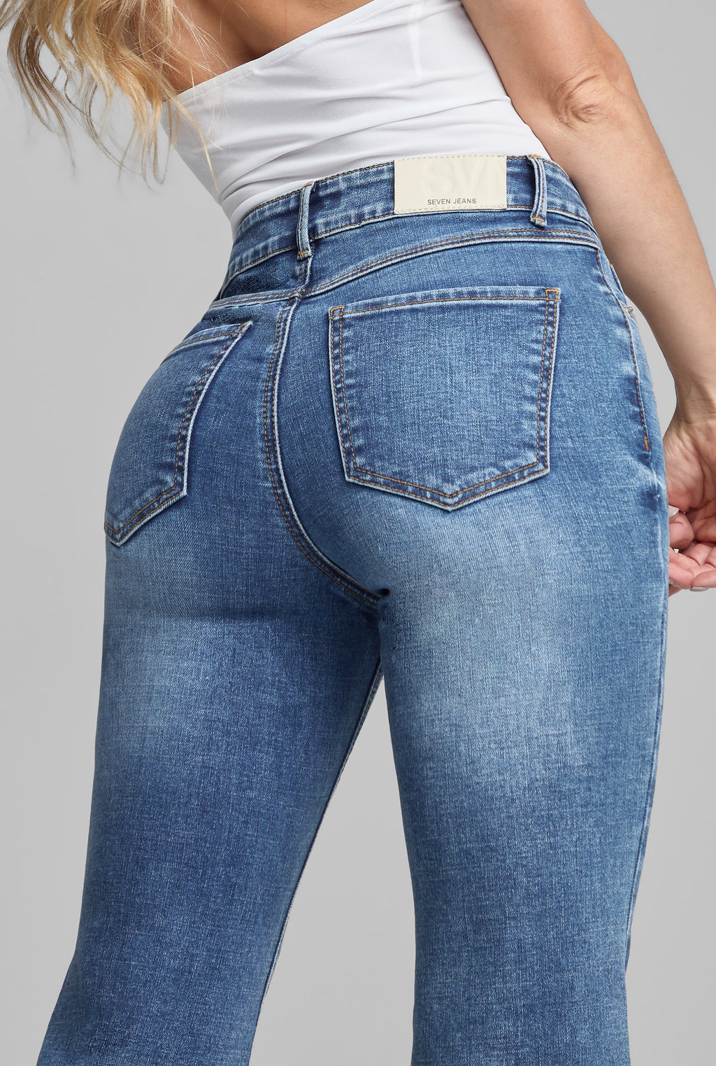 JEANS MOM SEMI CAMPANA FLEX 4240STMC